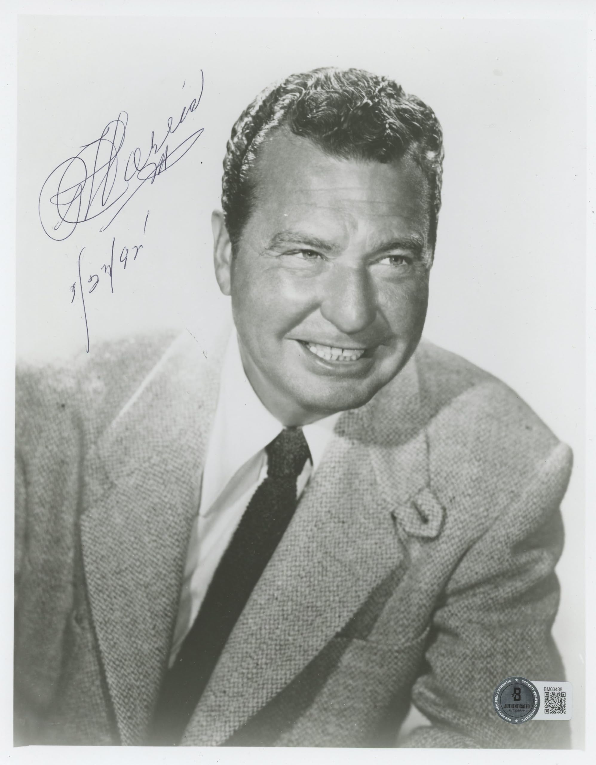 Phil Harris Robin Hood Authentic Signed 8x10 Photo Autographed BAS #BM03438