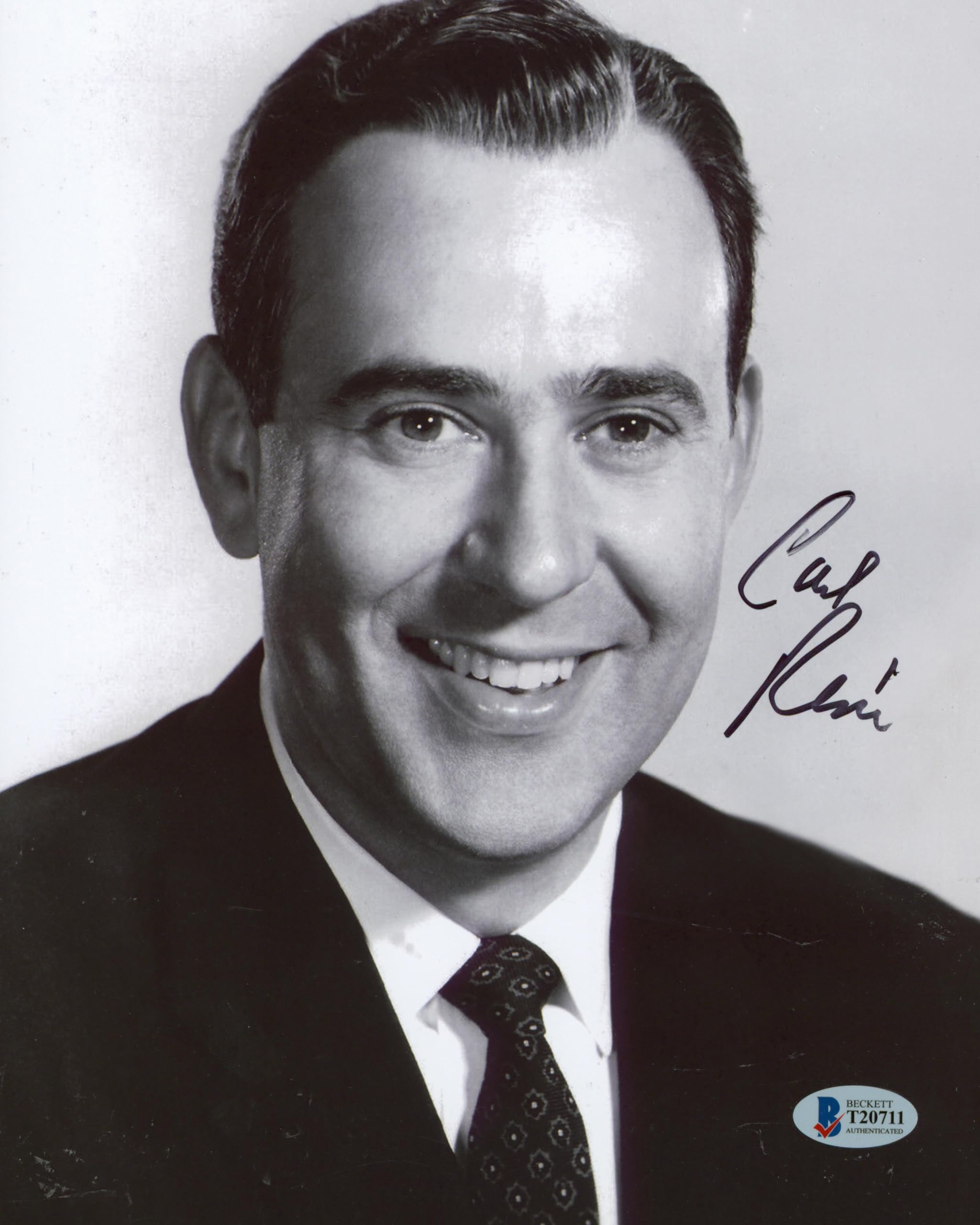 Carl Reiner The Dick Van Dyke Show Authentic Signed 8x10 Photo BAS #T20711