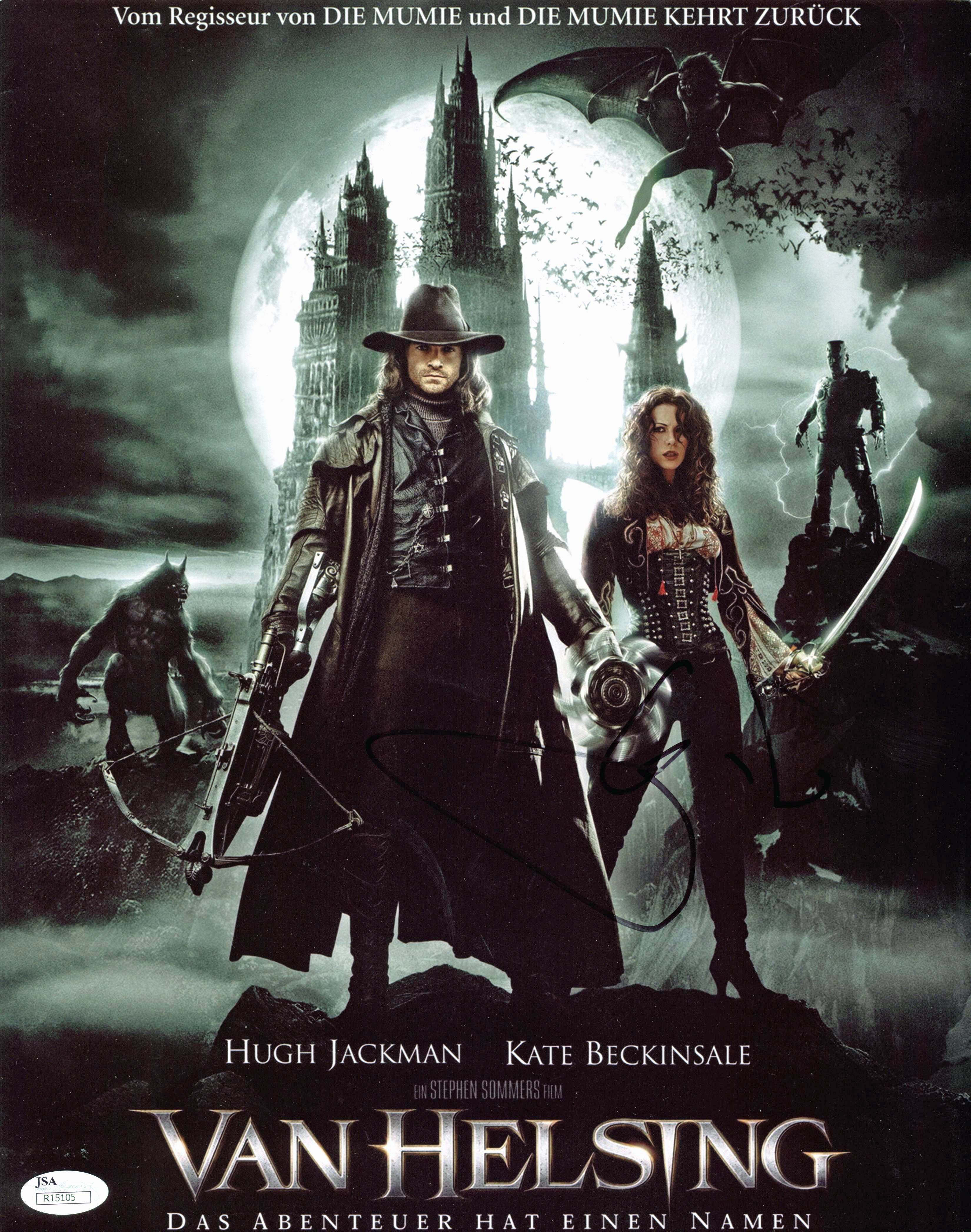 Hugh Jackman Van Helsing Authentic Signed 11X14 Photo Autographed JSA #R15105