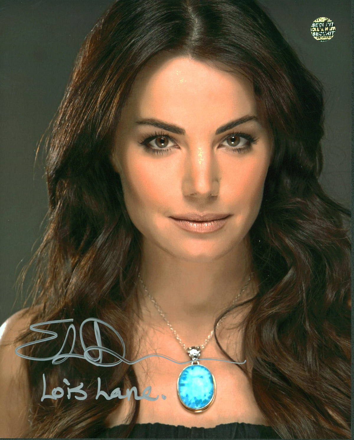 Erica Durance Smallville "Lois Lane" Authentic Signed 8x10 Photo Wizard World 1