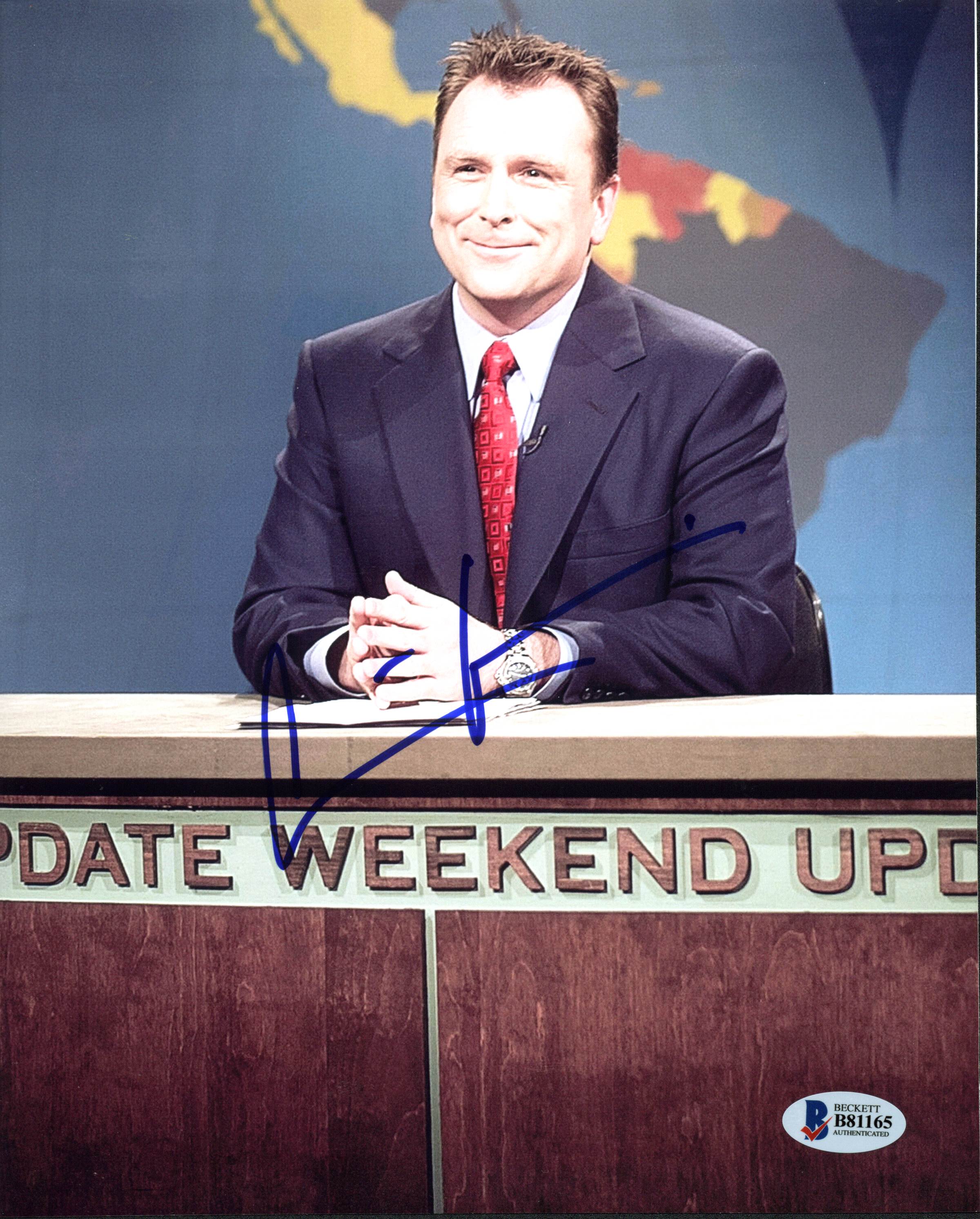 Colin Quinn Weekend Update SNL Authentic Signed 8X10 Photo BAS #B81165