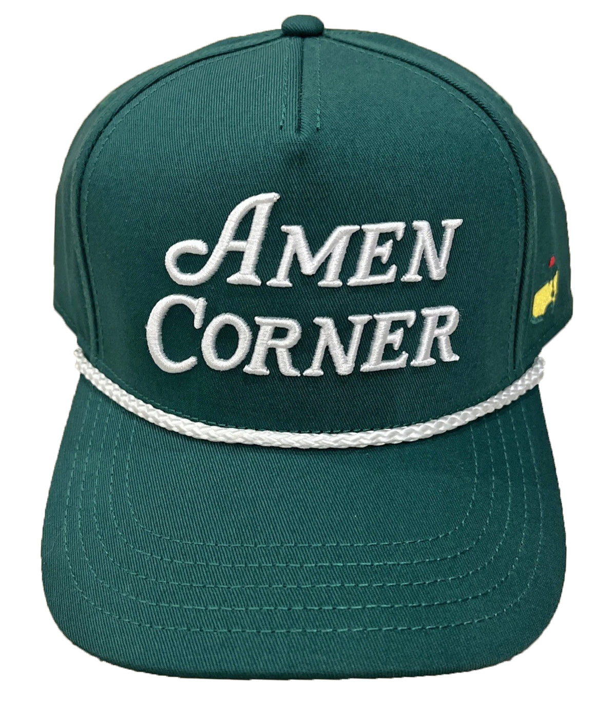 2025 Masters Augusta National GC Green Amen Corner Embroidered Rope Snapback Hat