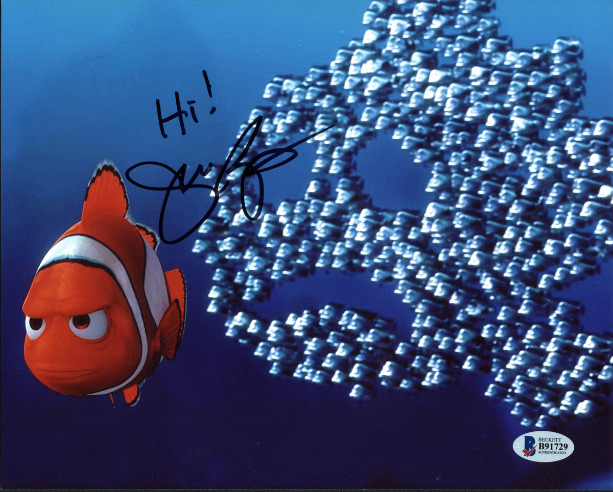 John Ratzenberger Finding Nemo Authentic Signed 8X10 Photo BAS #B91729