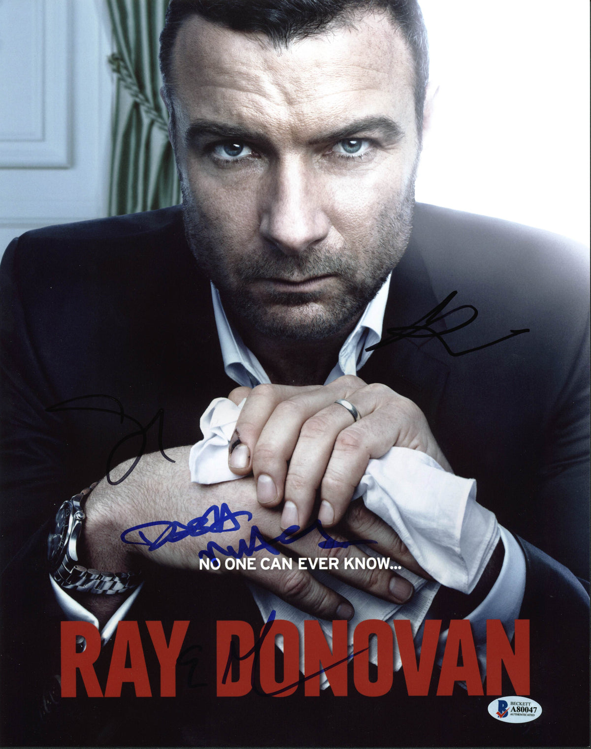 Ray Donovan (4) Marsan, Mihok, Bauer & Dorsey Signed 11X14 Photo BAS #A80047