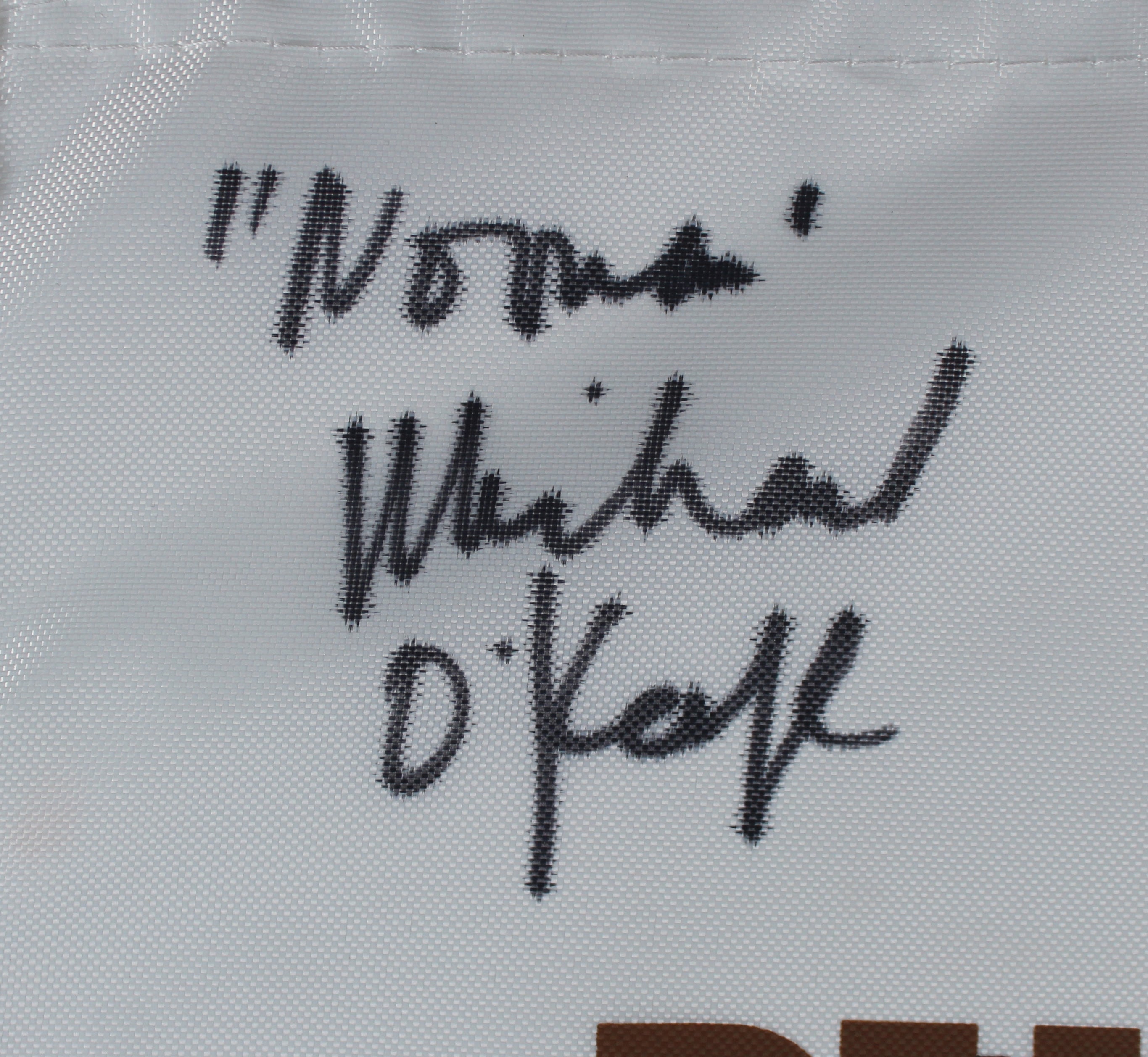 Caddyshack (3) Chase, Morgan & O'Keefe Signed Bushwood CC Flag BAS Wit #M53997