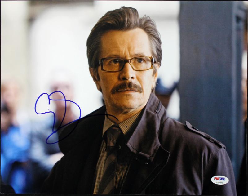 Gary Oldman The Dark Knight Signed Authentic 11X14 Photo PSA/DNA #T50670