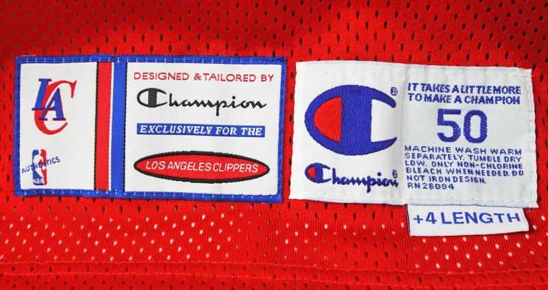 Clippers Lamar Odom Signed Game Used 2001-2002 Jersey W/ COA From LAC Foundation