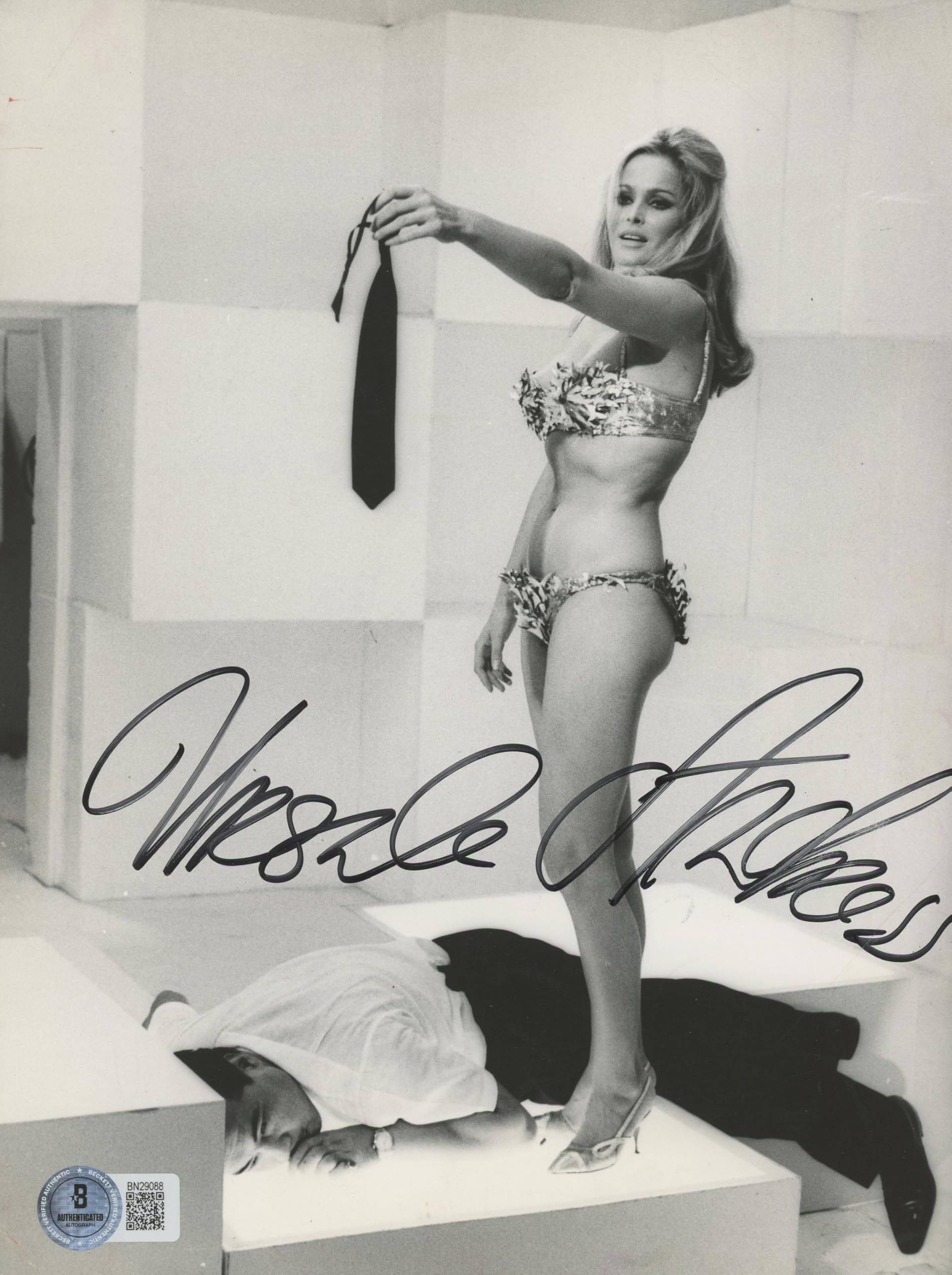 Ursula Andress The 10th Victim Authentic Signed 7x9.5 Photo BAS #BN29088
