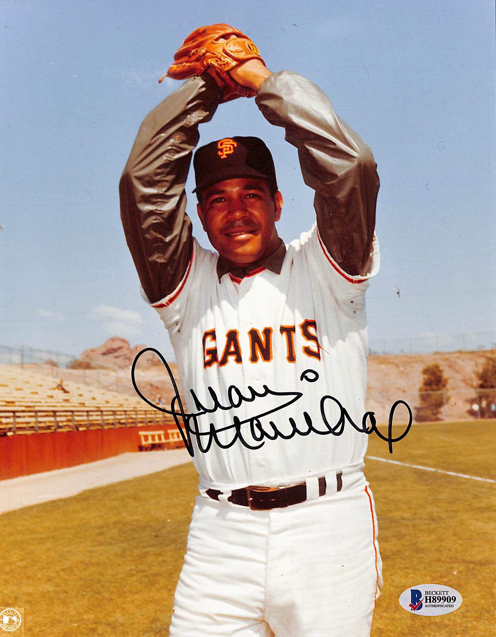 Giants Juan Marichal Authentic Signed 8x10 Photo Autographed BAS 2