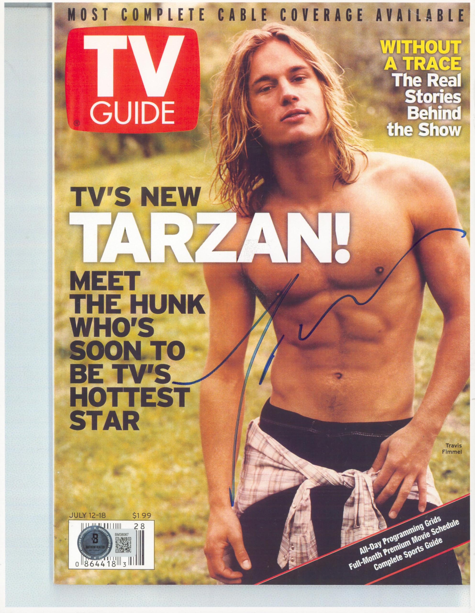 Travis Fimmel Vikings Authentic Signed 8x10 Photo Autographed BAS #BM38067