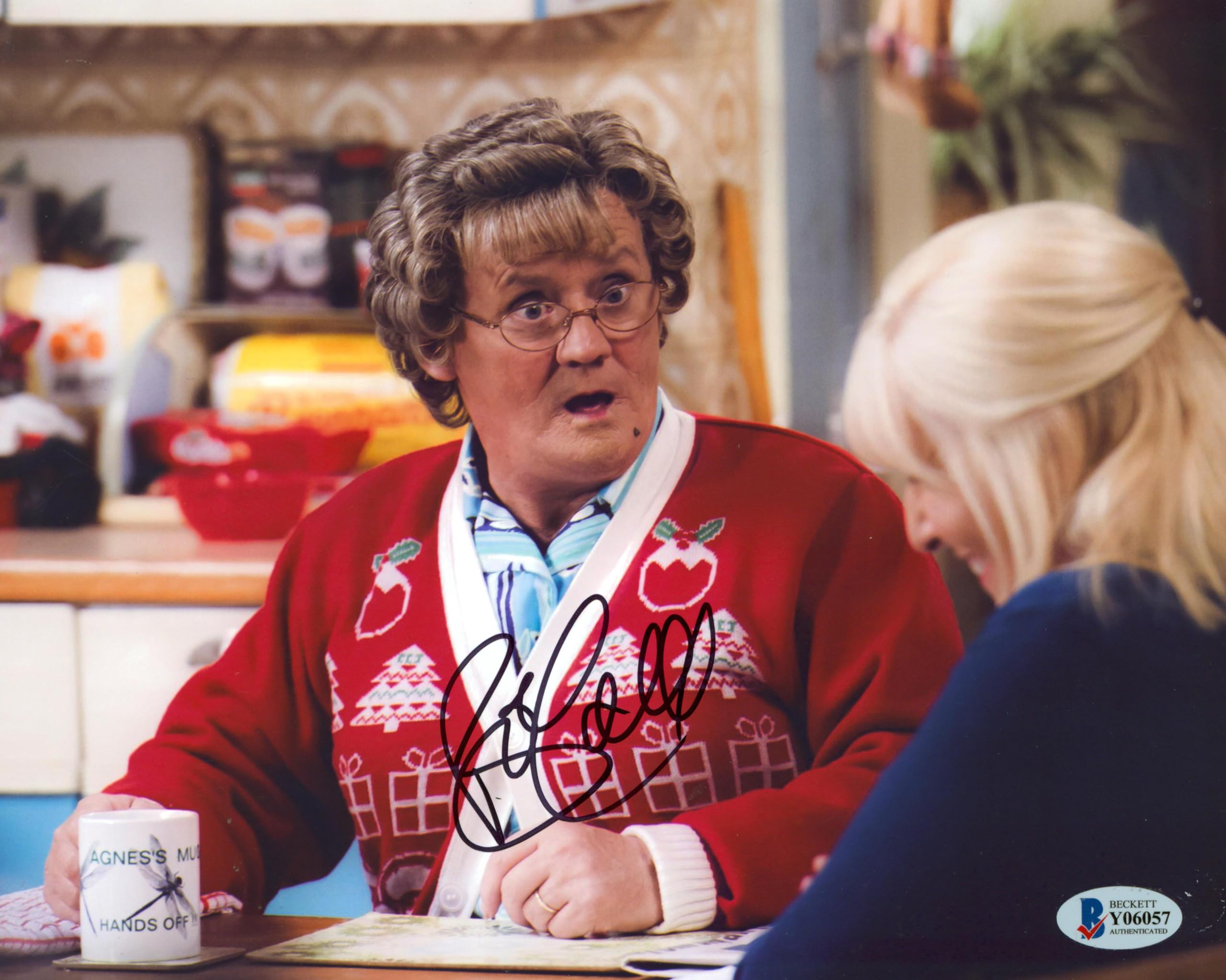 Brendan O'Carroll Mrs. Brown's Boys Authentic Signed 8x10 Photo BAS #Y06057