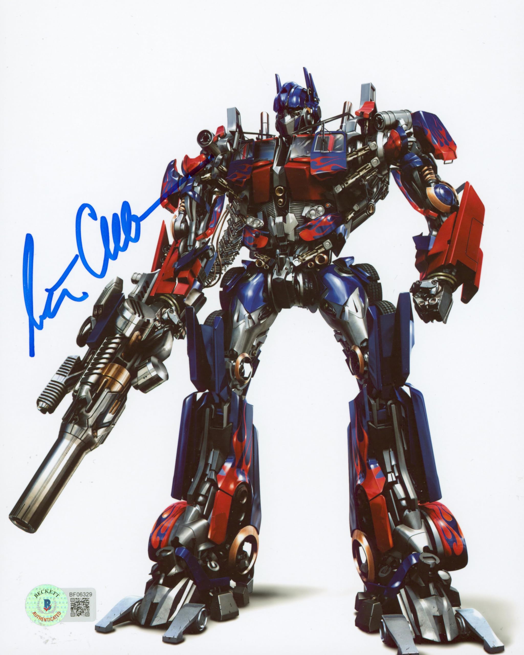 Peter Cullen Transformers Authentic Signed 8x10 Photo Autographed BAS #BF06329