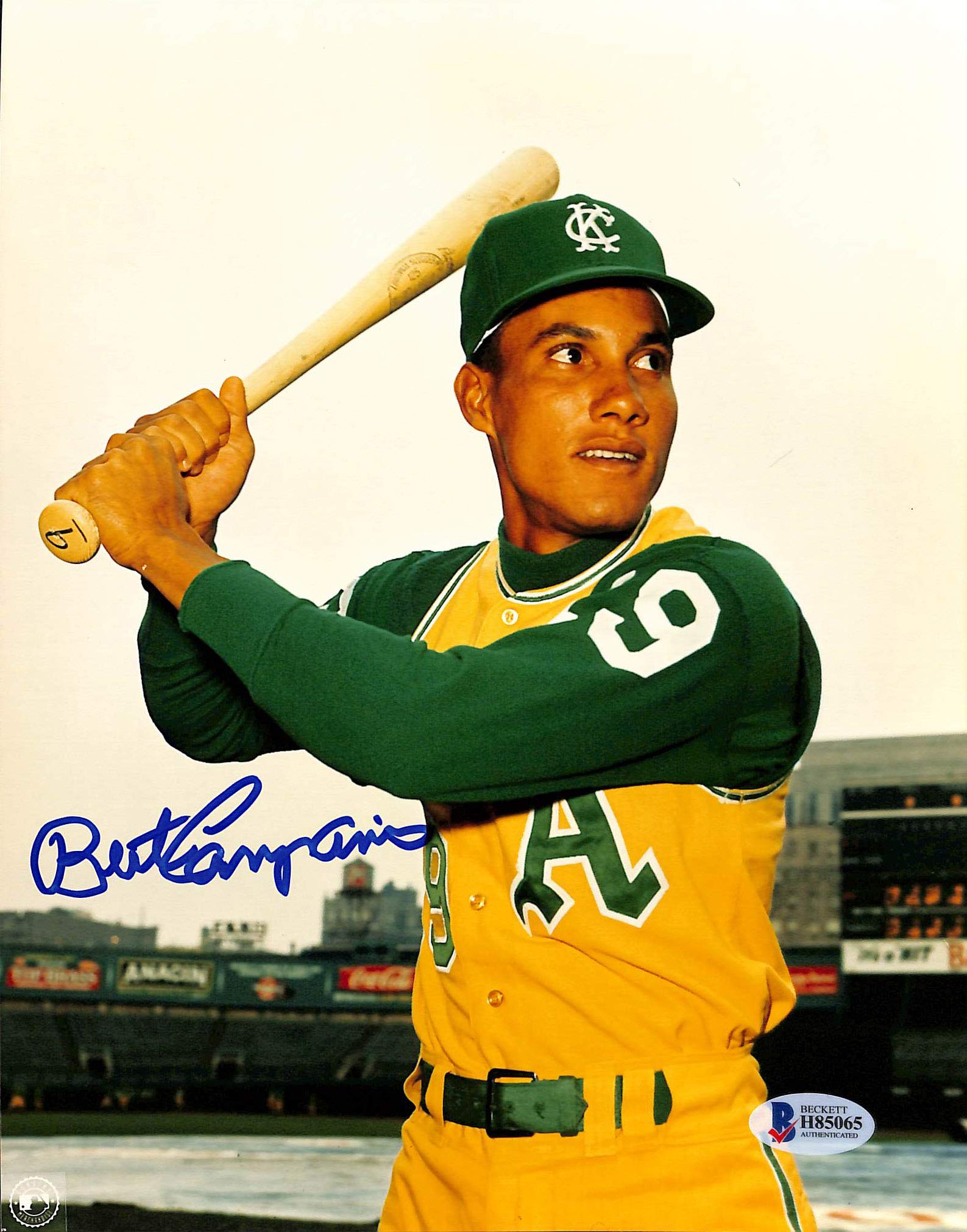 Kansas City Athletics Bert Campaneris Authentic Signed 8x10 Photo BAS