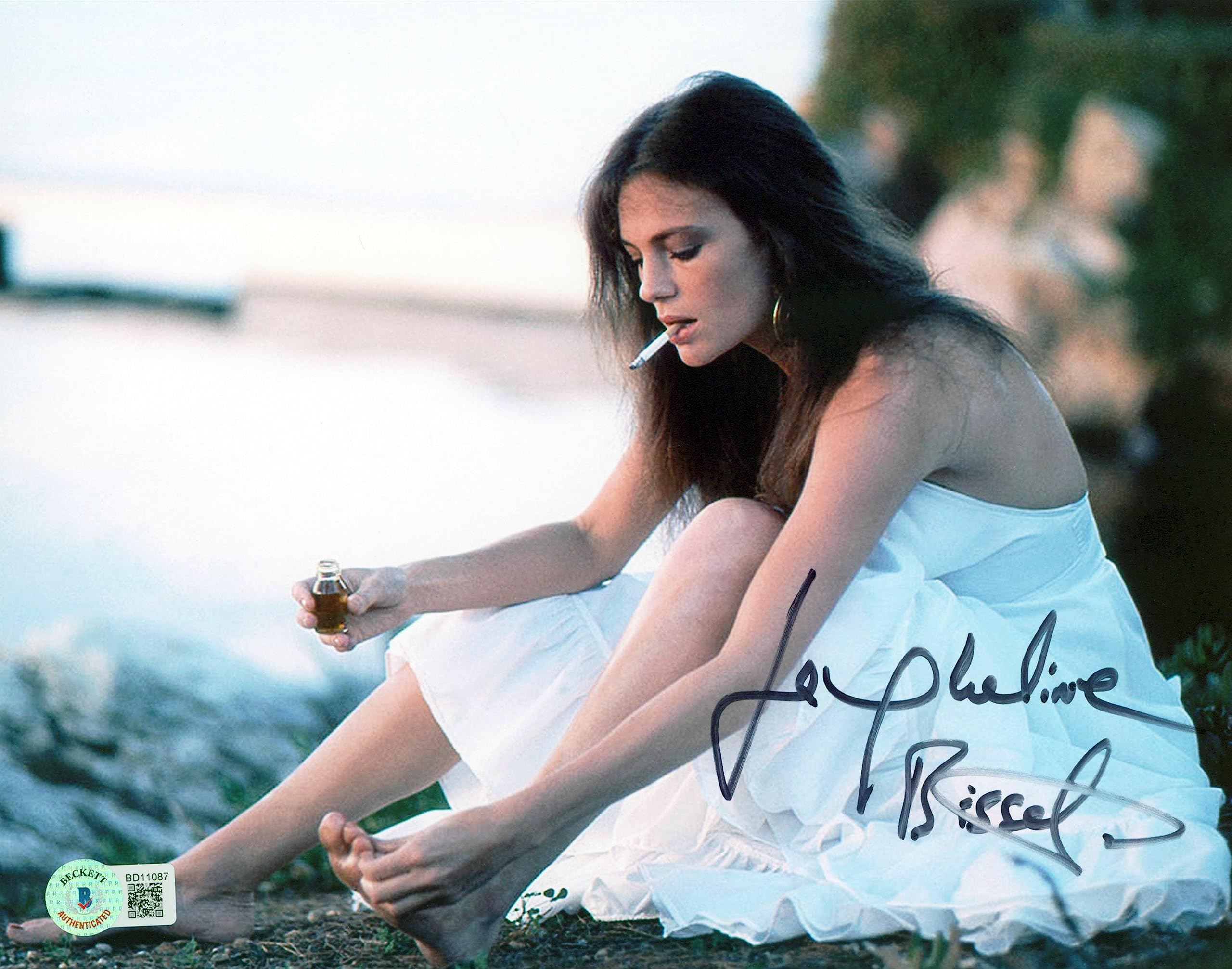 Jacqueline Bisset The Deep Authentic Signed 8x10 Sexy Photo BAS #BD11087