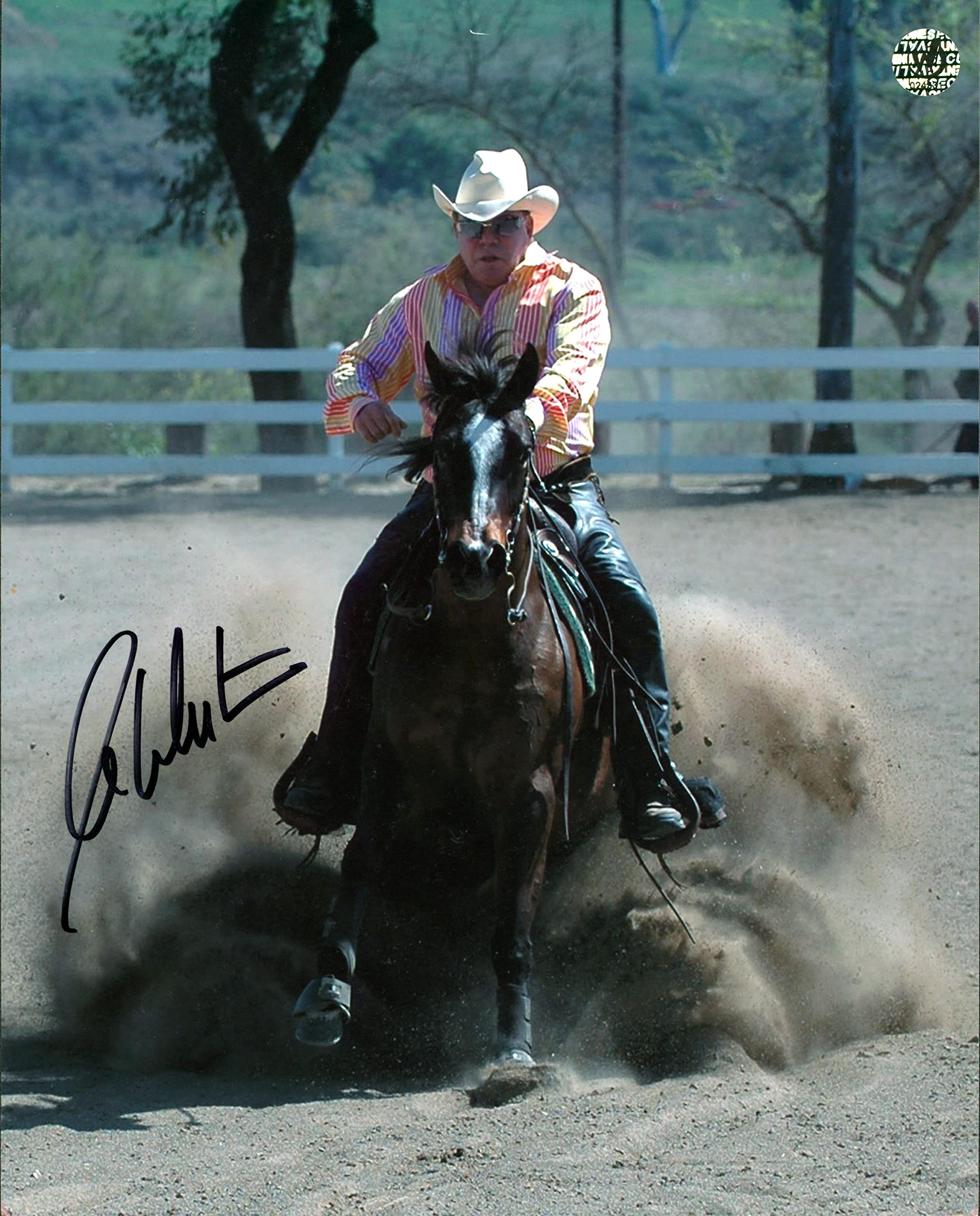 William Shatner Star Trek Authentic Signed 8x10 Photo Wizard World