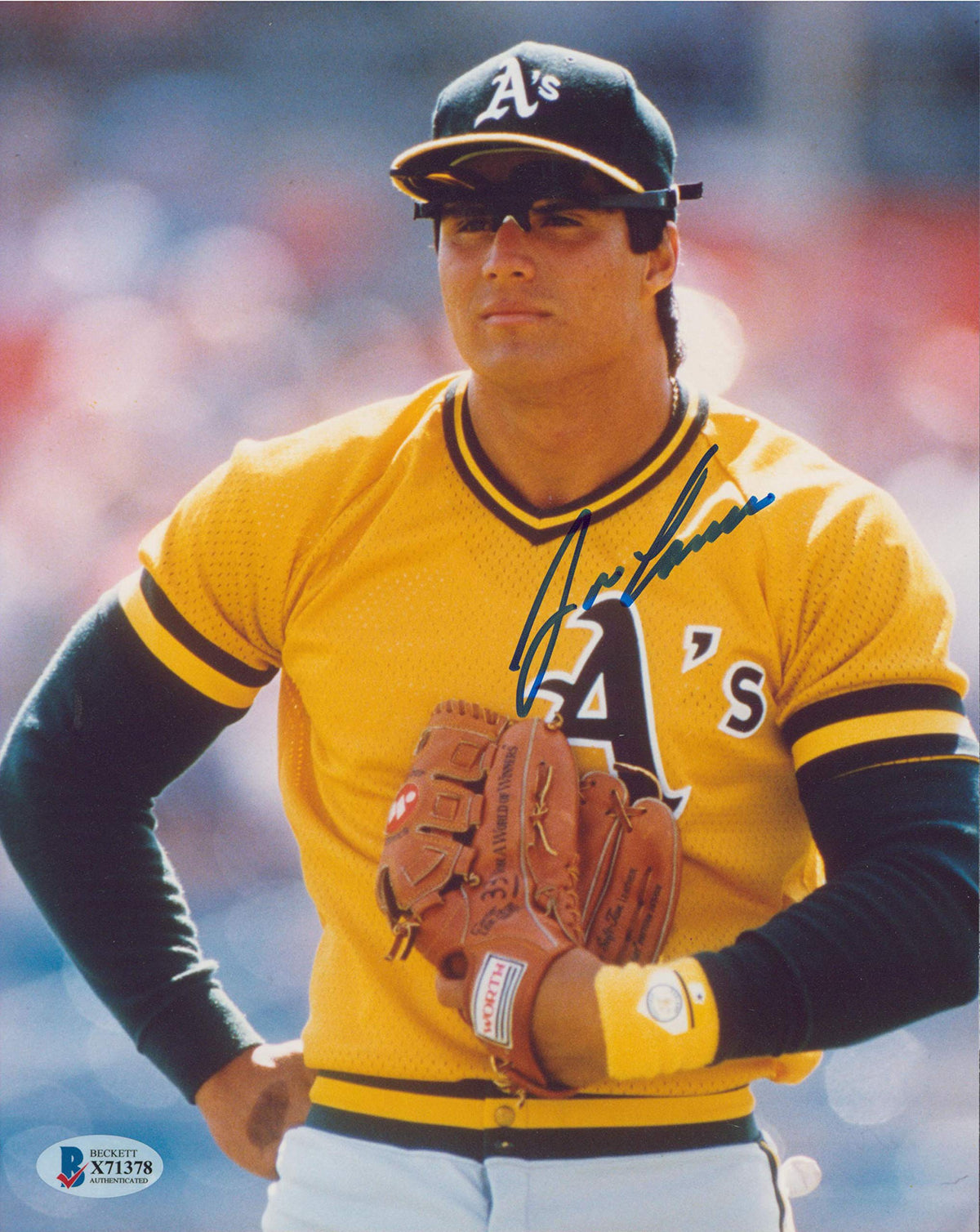Athletics Jose Canseco Authentic Signed 8x10 Photo Autographed BAS #X71378