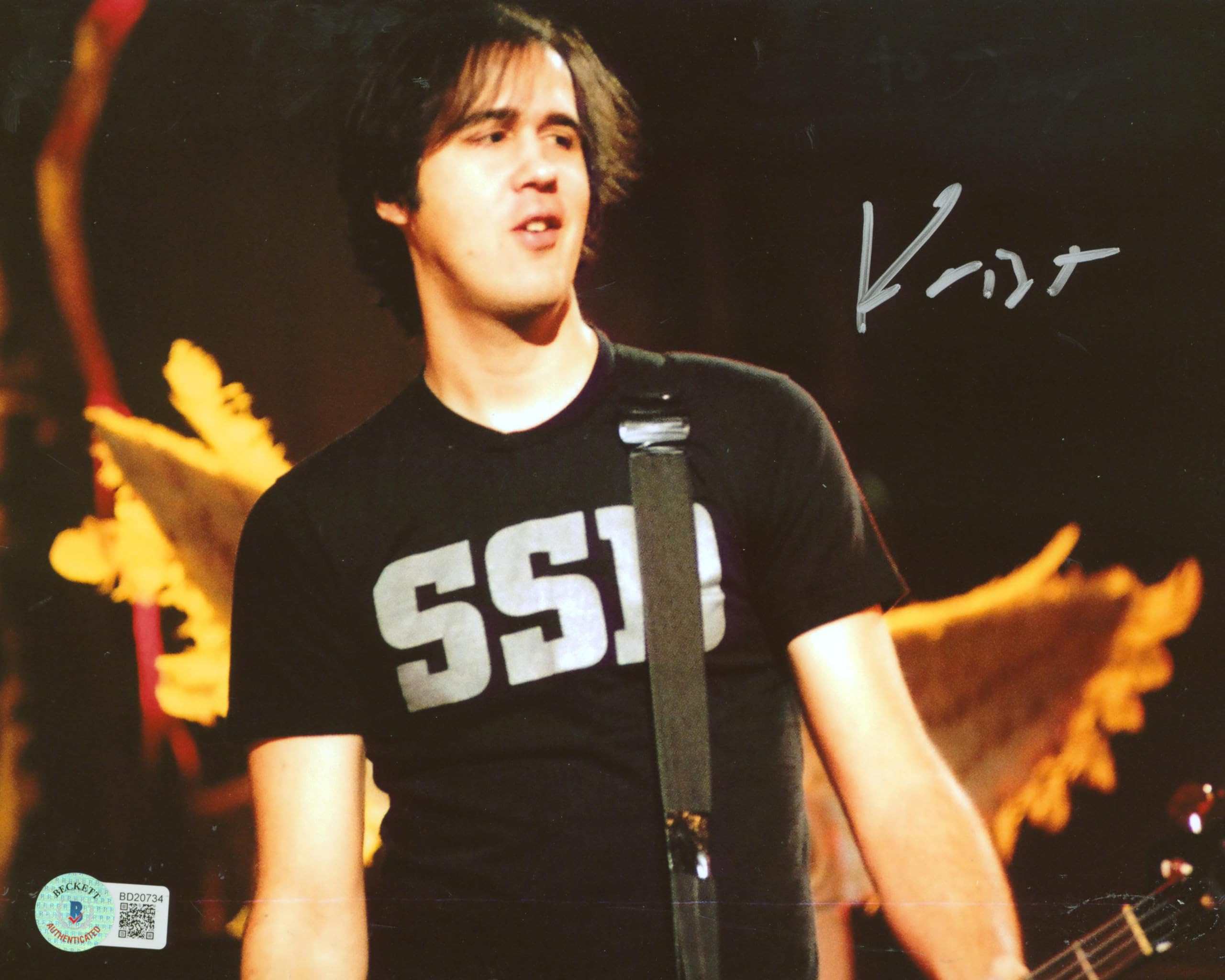 Krist Novoselic Nirvana Authentic Signed 8x10 Photo Autographed BAS #BD20734