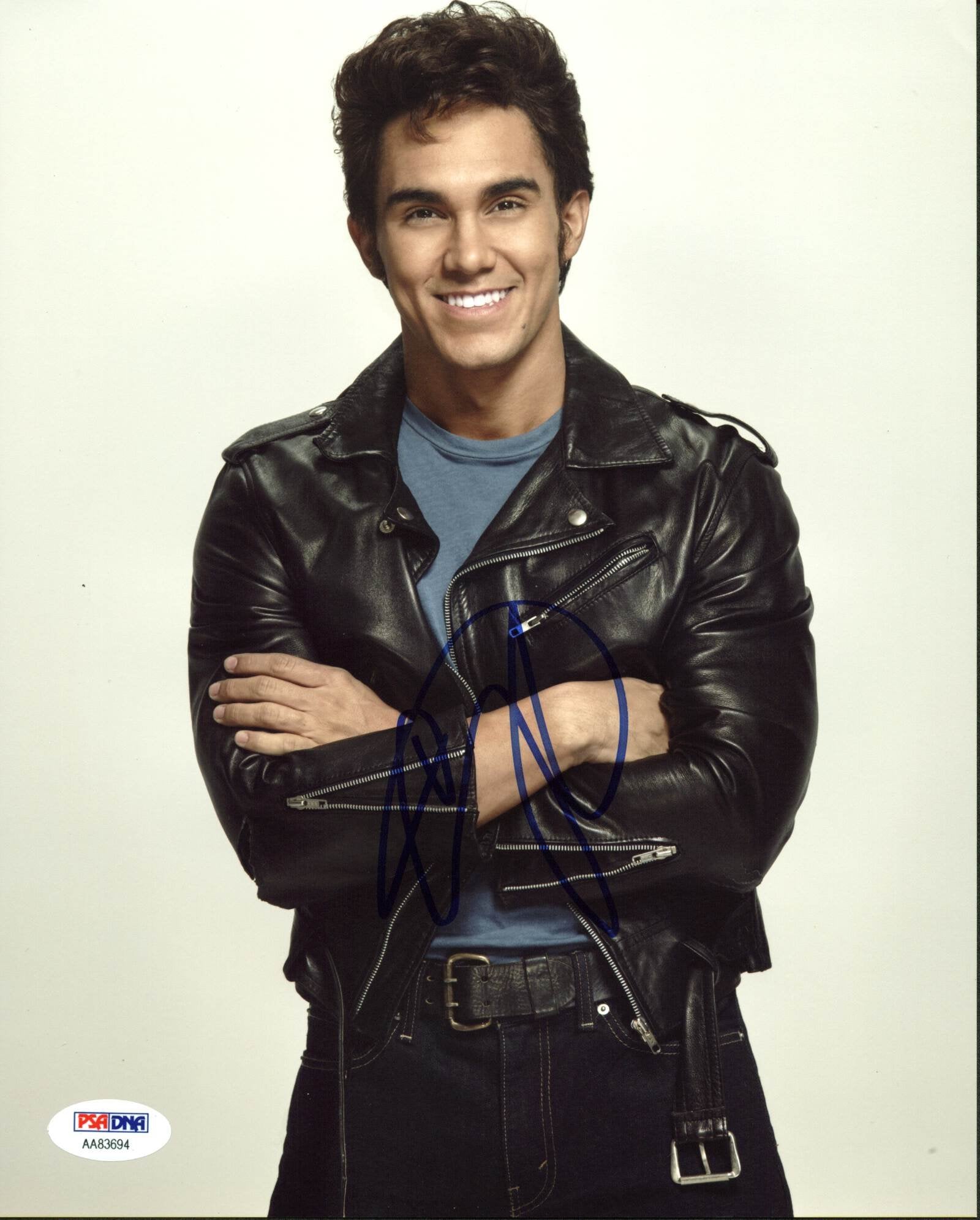 Carlos Pena Grease Live! Authentic Signed 8X10 Photo PSA/DNA #AA83694
