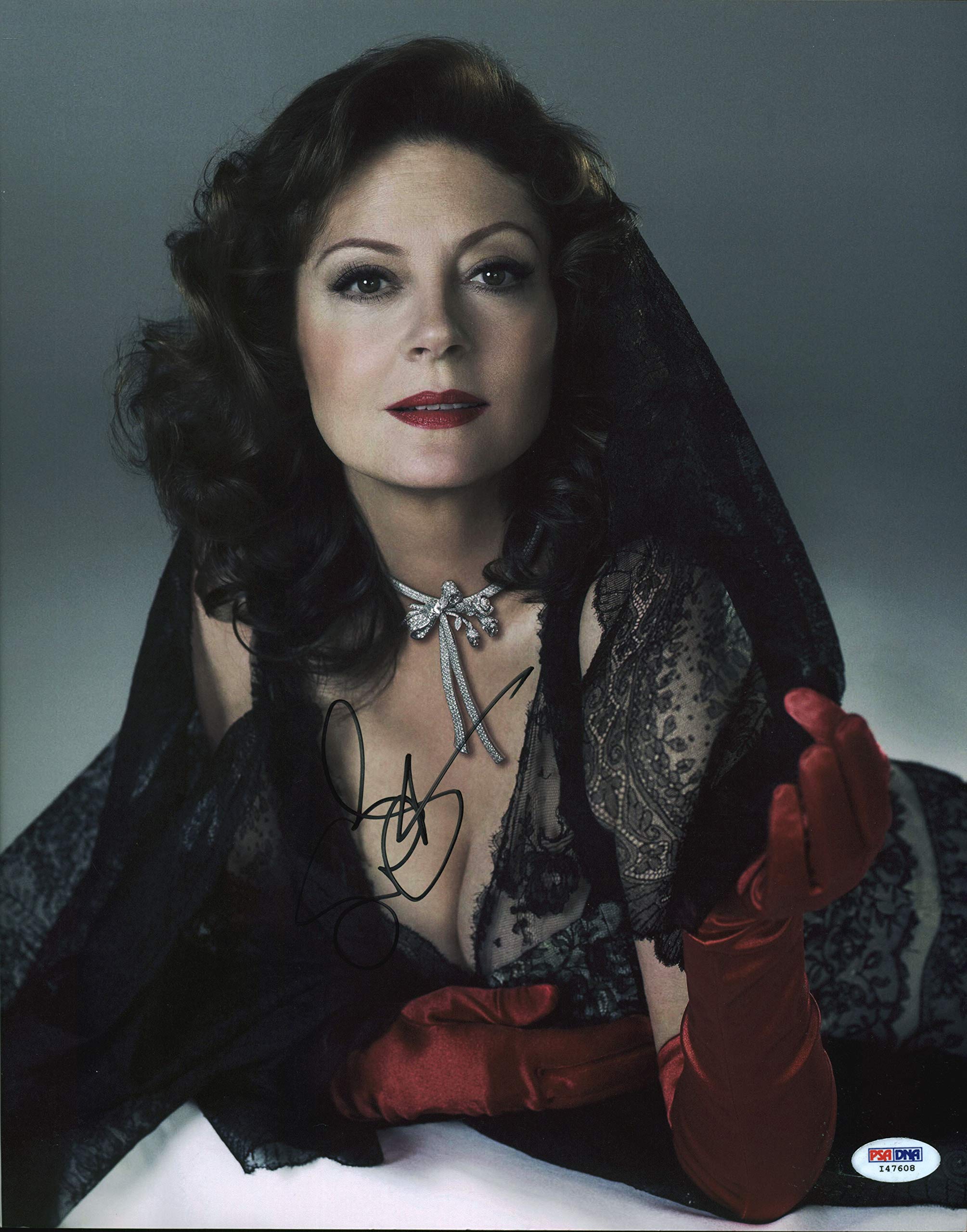Susan Sarandon Enchanted Authentic Signed 11x14 Photo Autographed PSA #I47608