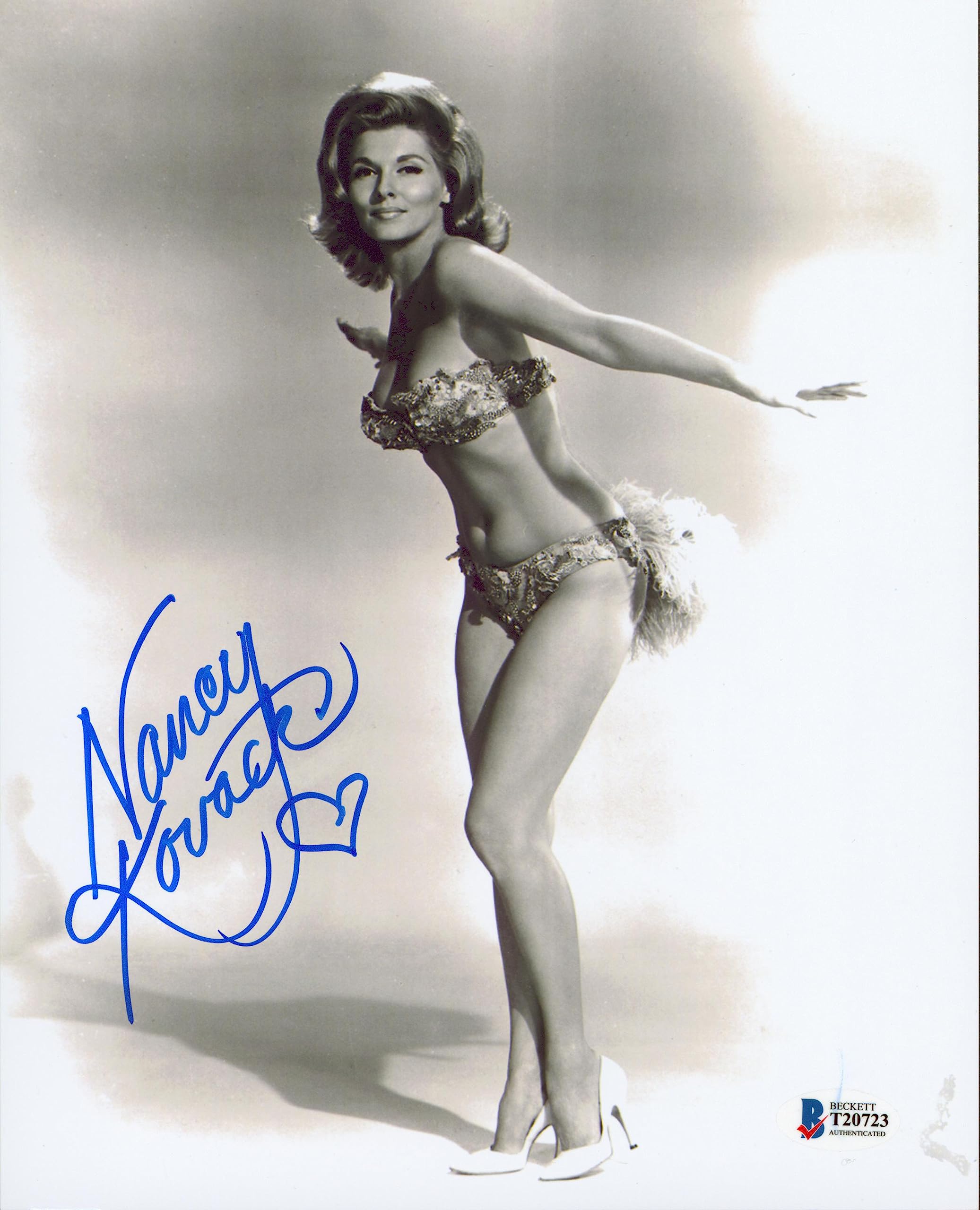 Nancy Kovack Jason and the Argonauts Signed 8x10 Sexy Photo BAS #T20723