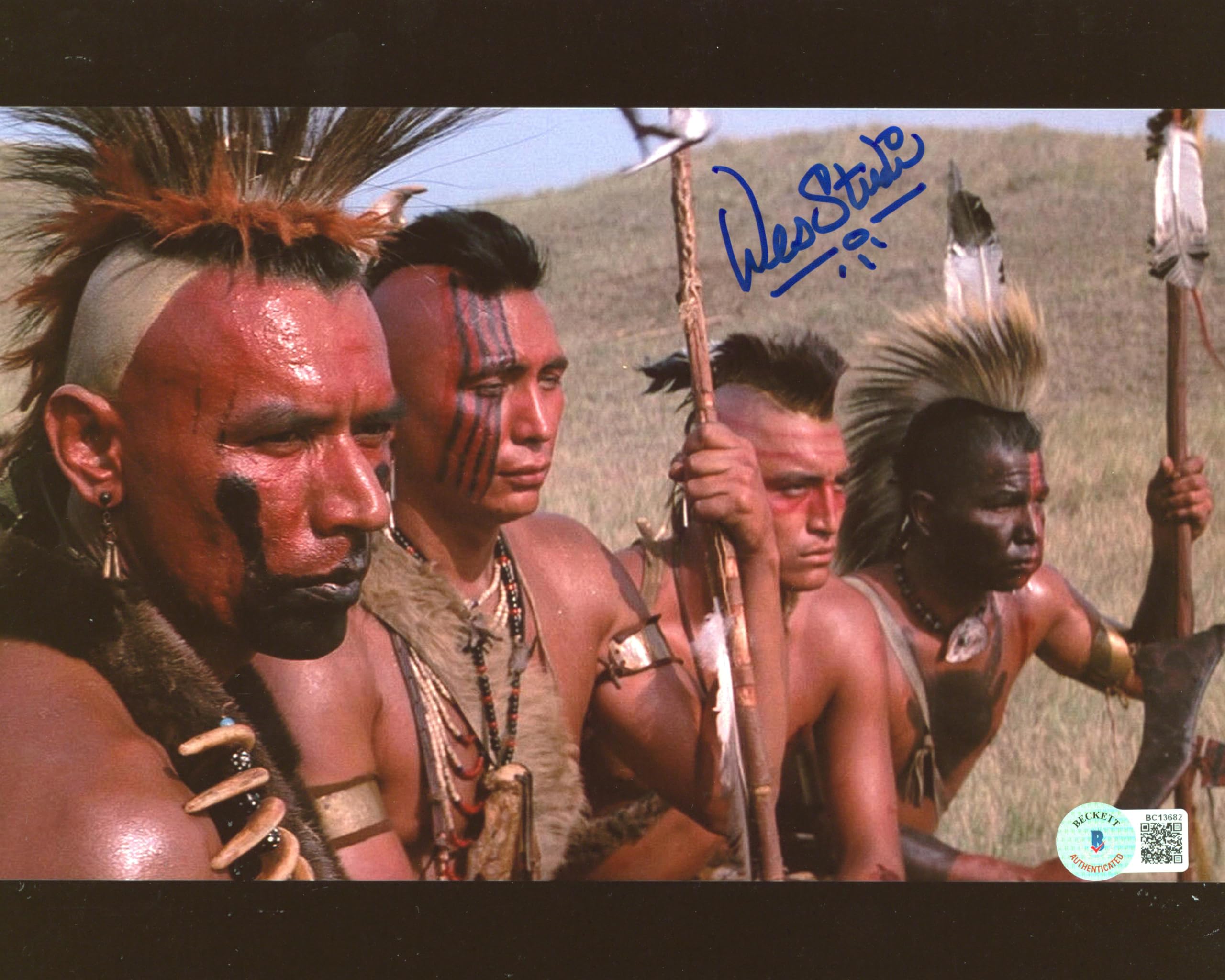 Wes Studi Dances with Wolves Authentic Signed 8x10 Photo BAS #BC13682