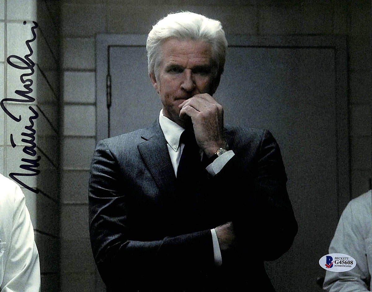 Matthew Modine Stranger Things Authentic Signed 8x10 Photo BAS #G45608