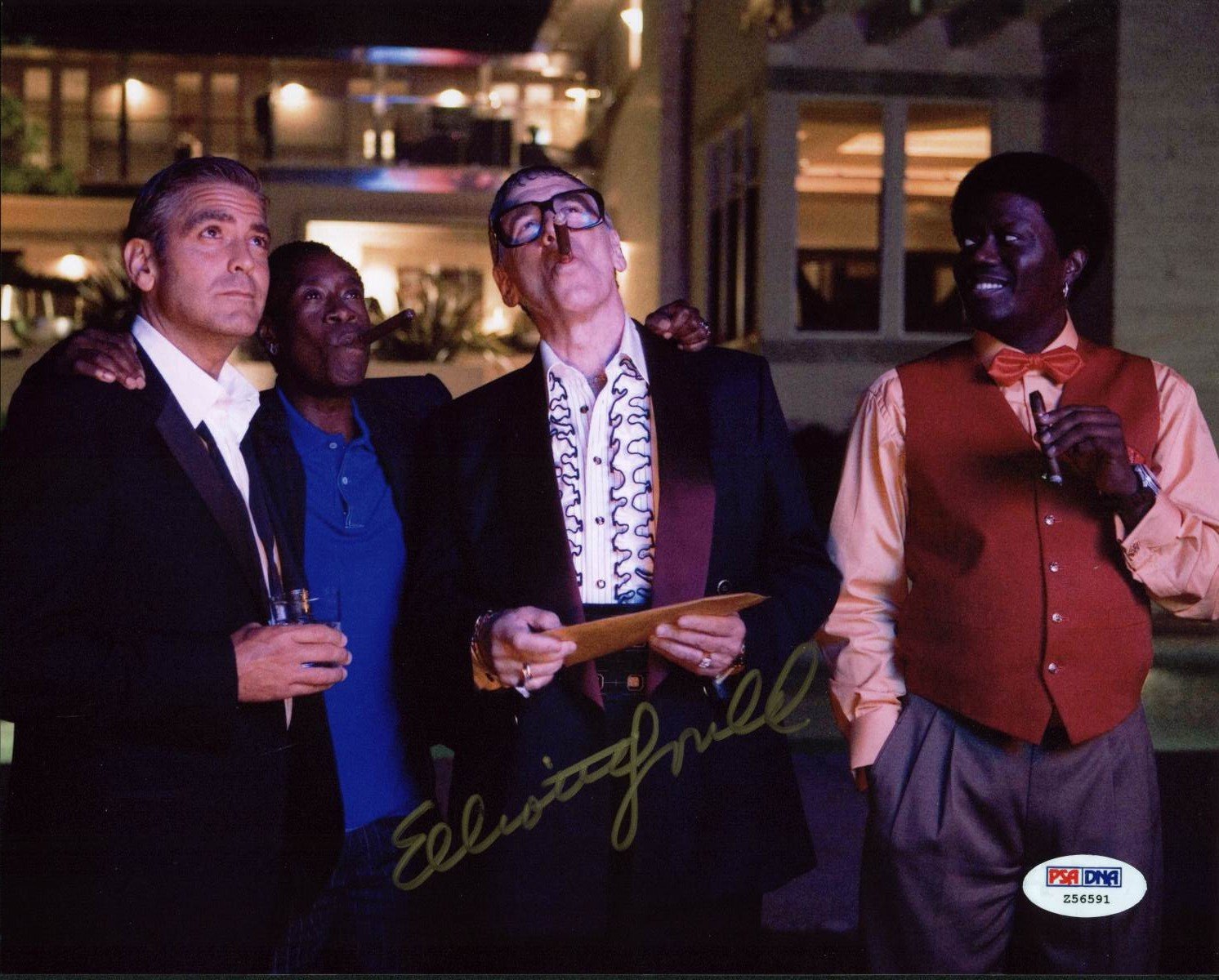 Elliott Gould Ocean's 13 Signed Authentic 8X10 Photo PSA/DNA #Z56591