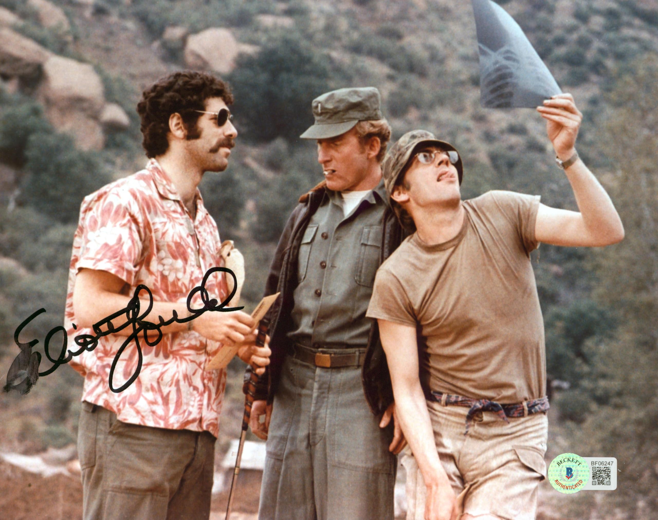 Elliott Gould M*A*S*H Authentic Signed 8x10 Photo Autographed BAS #BF06247
