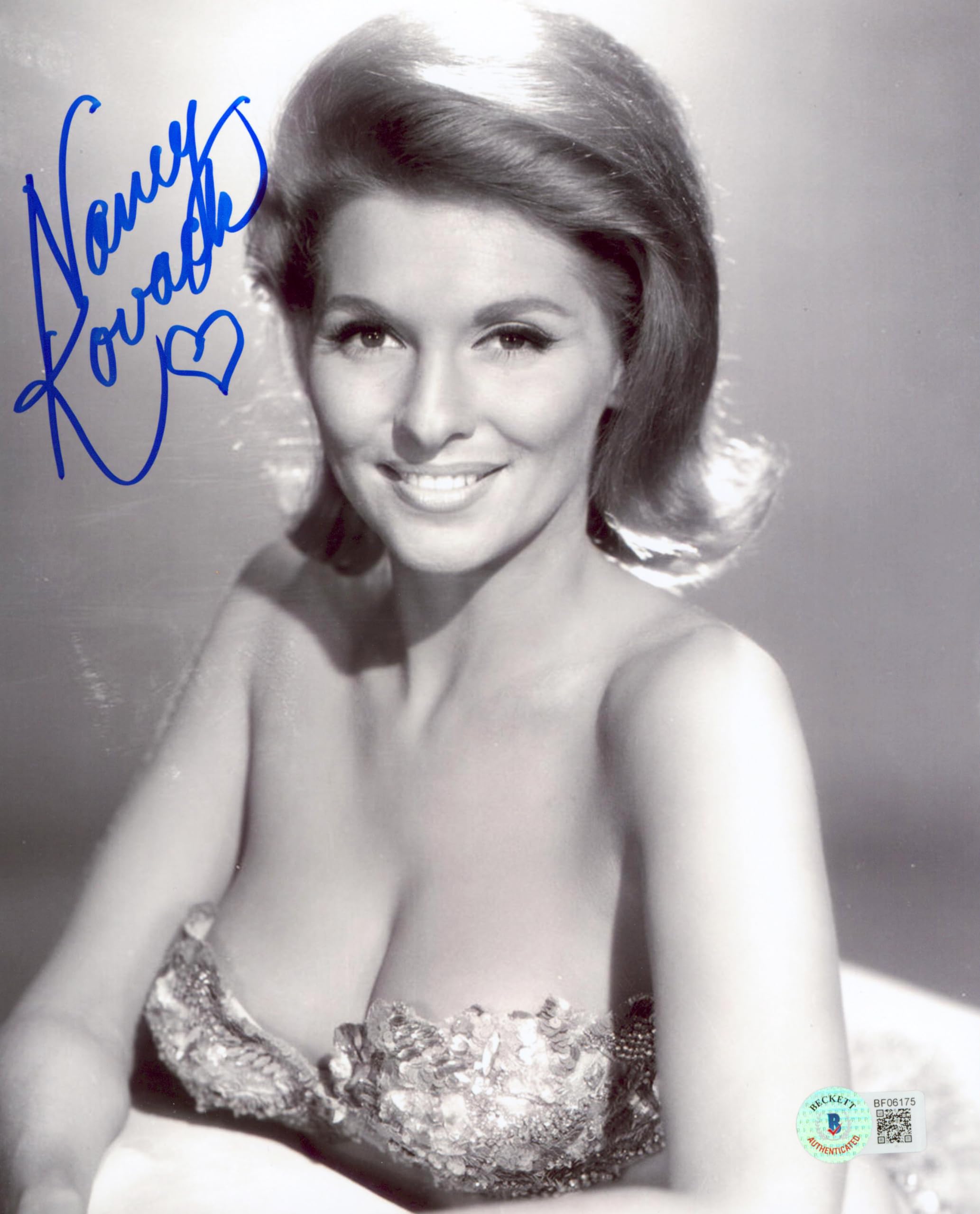 Nancy Kovack Jason and the Argonauts Signed 8x10 Sexy Photo BAS #BF06175