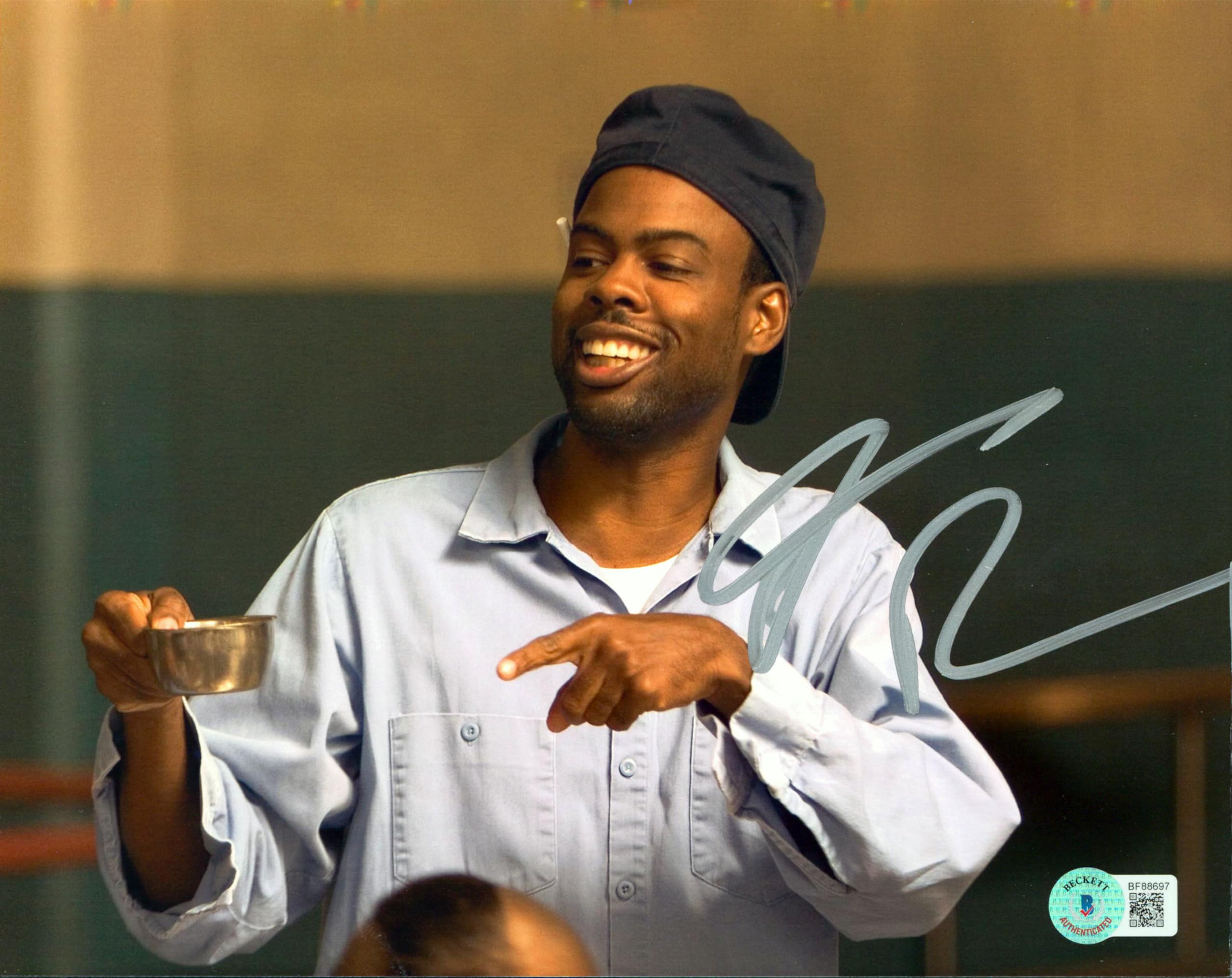 Chris Rock The Longest Yard Authentic Signed 8x10 Photo Autographed BAS #BF88697