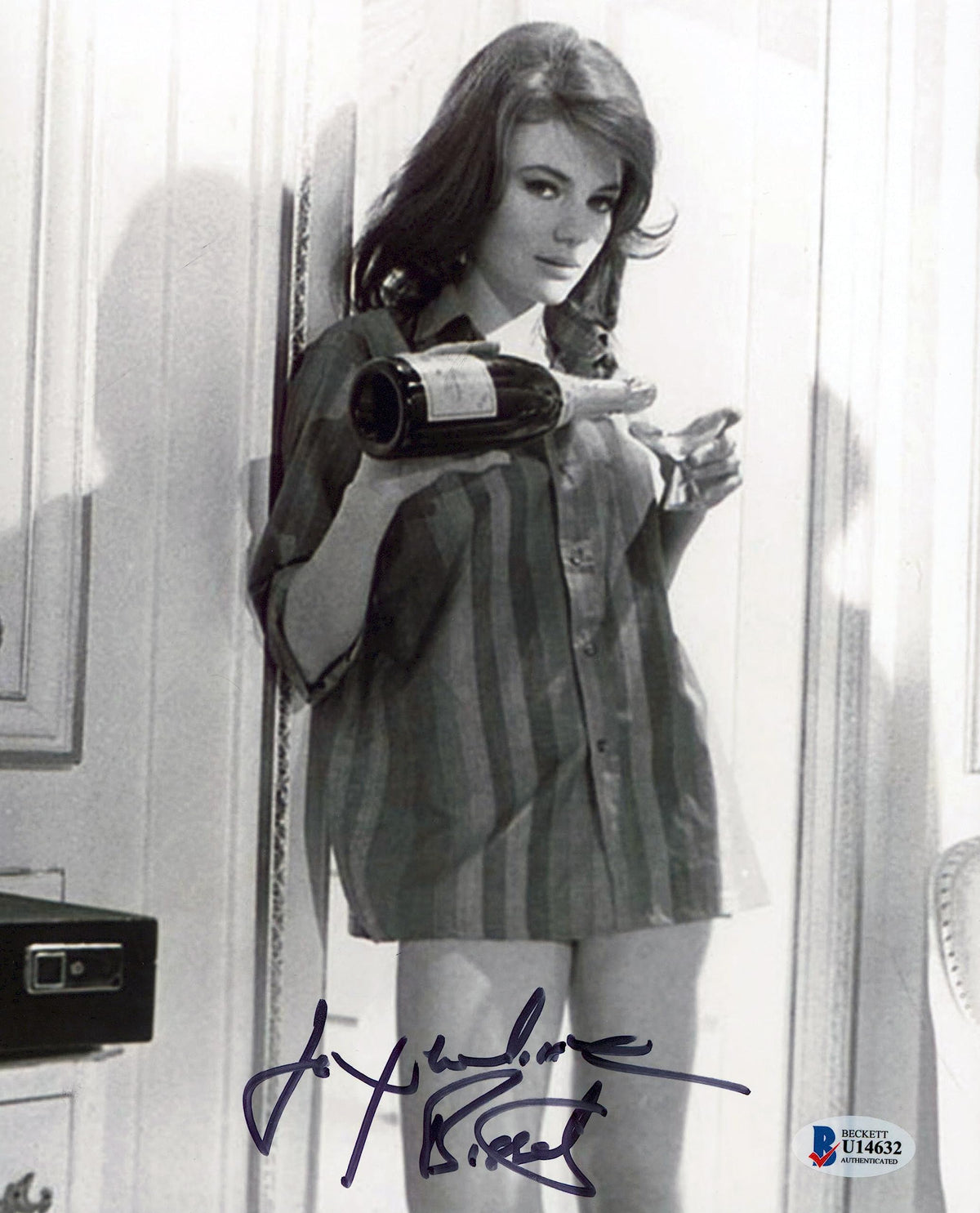 Jacqueline Bisset The Deep Authentic Signed 8x10 Sexy Photo BAS #U14632