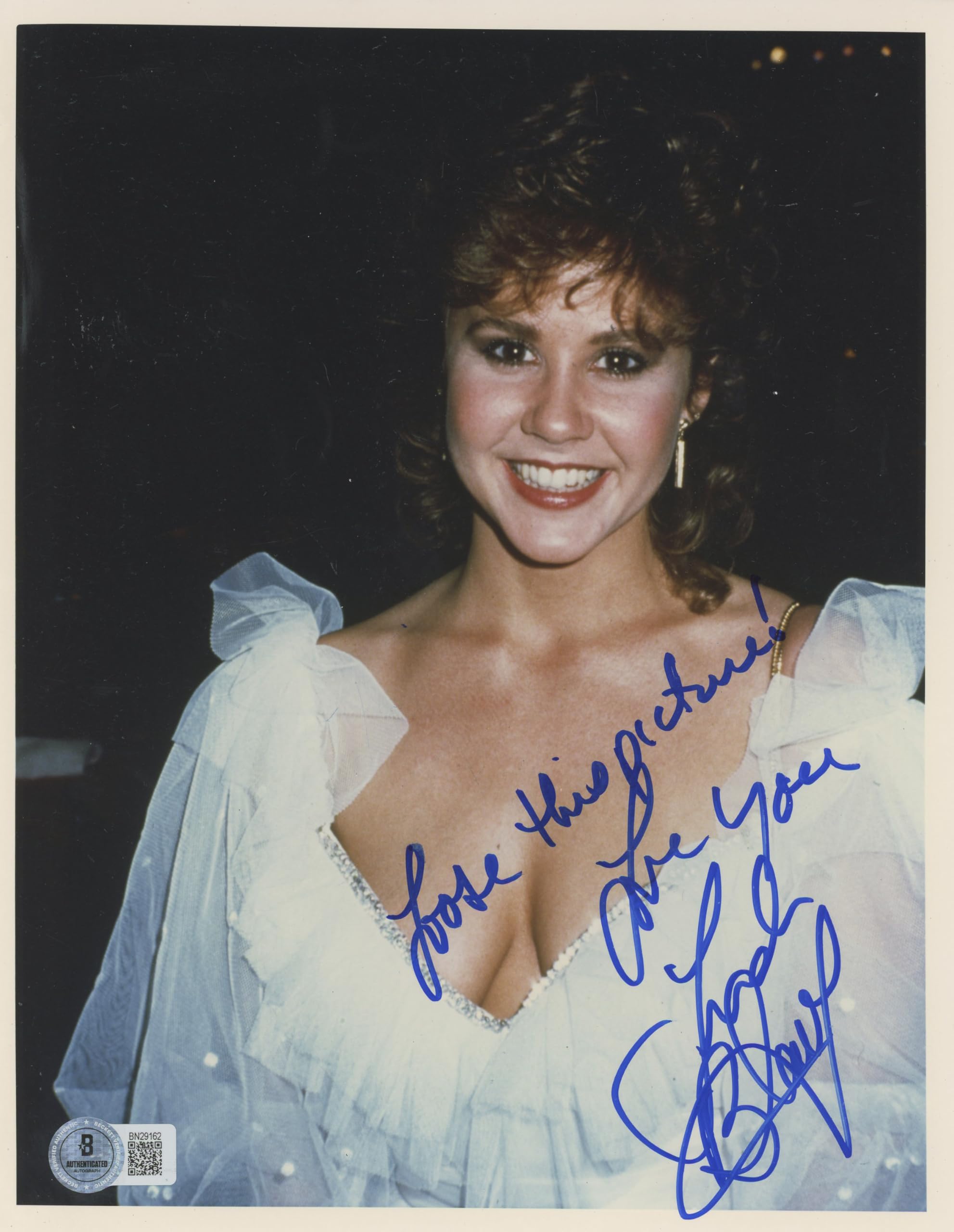 Linda Blair Roller Boogie "loose this picture!" Signed 8x10 Photo BAS #BN29162