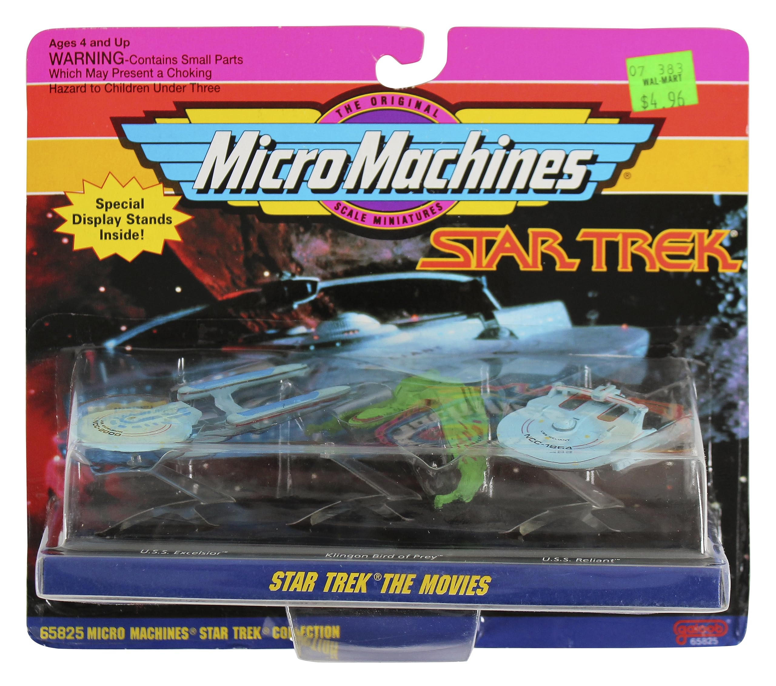 1993 Galoob Star Trek The Movies Collection #2 Micro Machines Figure Set