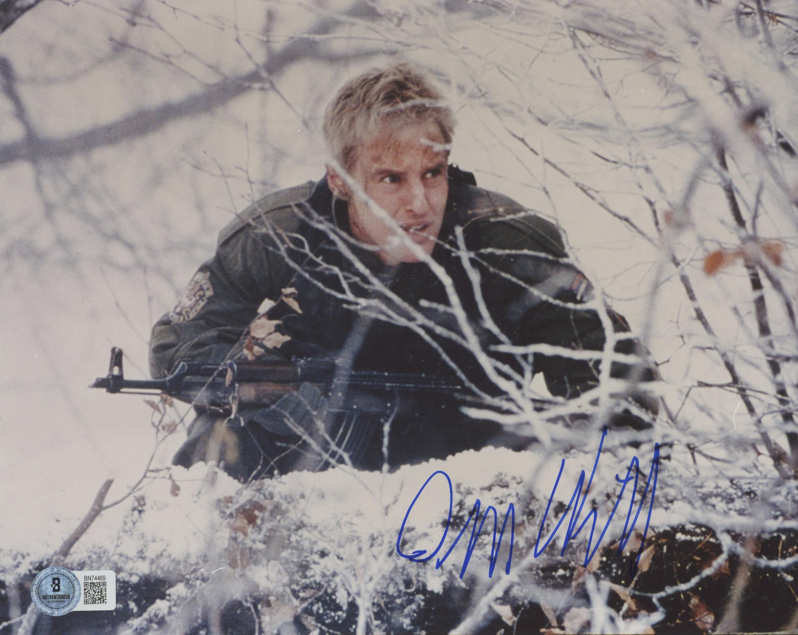 Owen Wilson Behind Enemy Lines Authentic Signed 8x10 Photo BAS #BN74469
