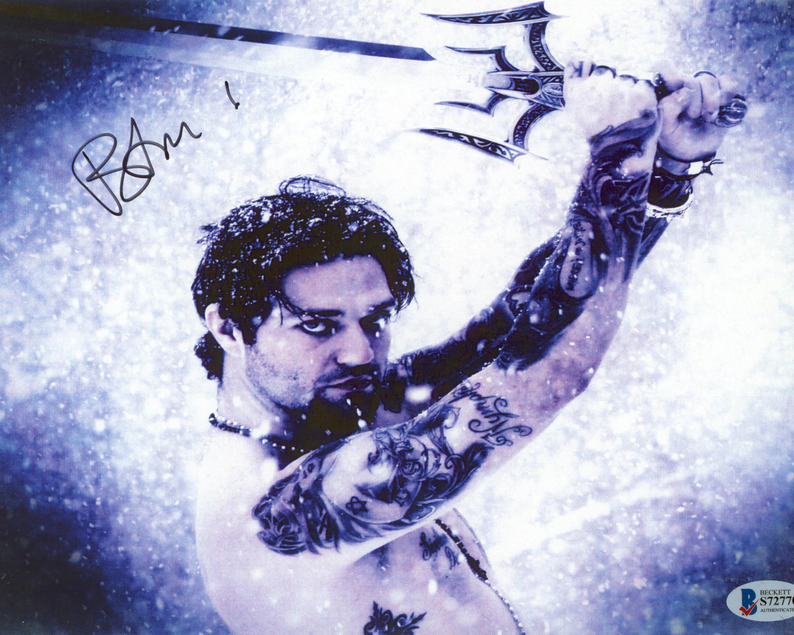 Bam Margera Jackass Authentic Signed 8x10 Photo Autographed BAS #S72770