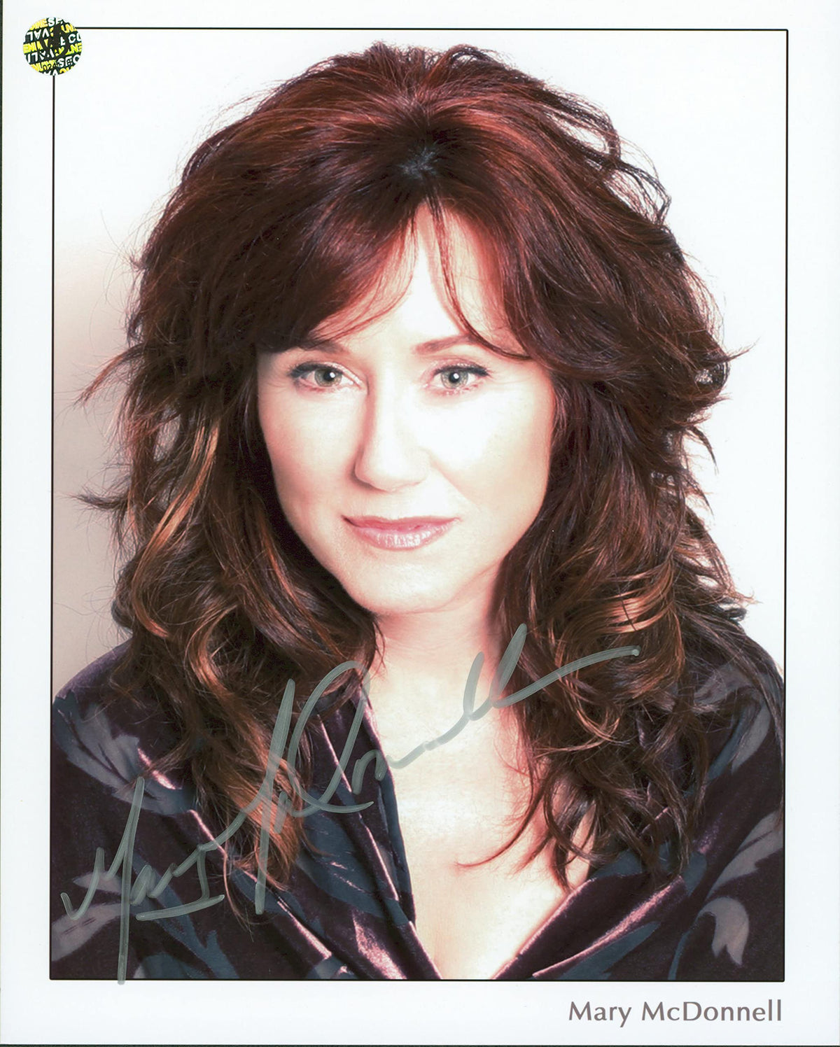 Mary McDonnell Dances with Wolves Authentic Signed 8x10 Photo Wizard World 2