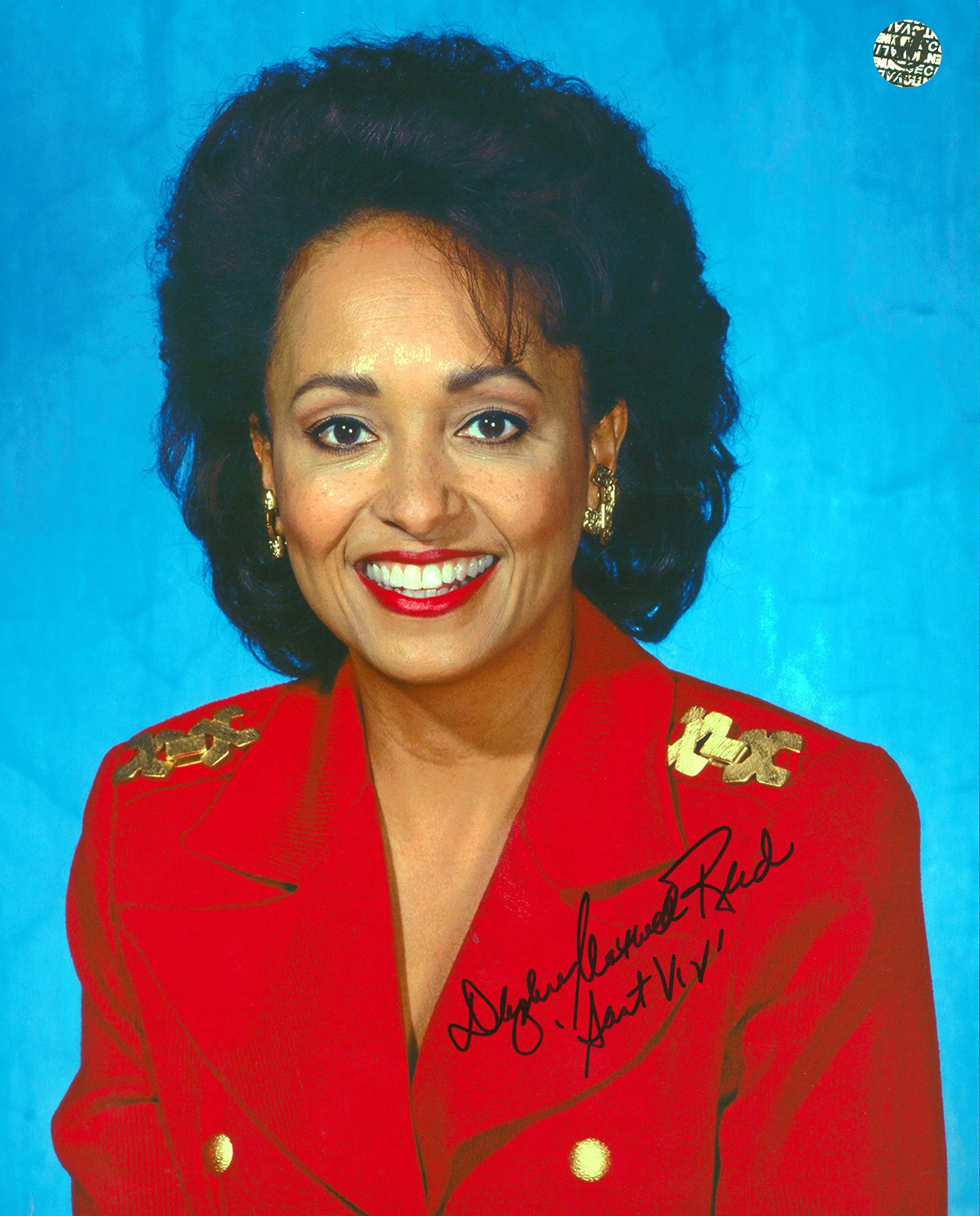 Daphne Maxwell Reid Fresh Prince of Bel-Air "Aunt Viv" Signed 8x10 Photo WWA 2