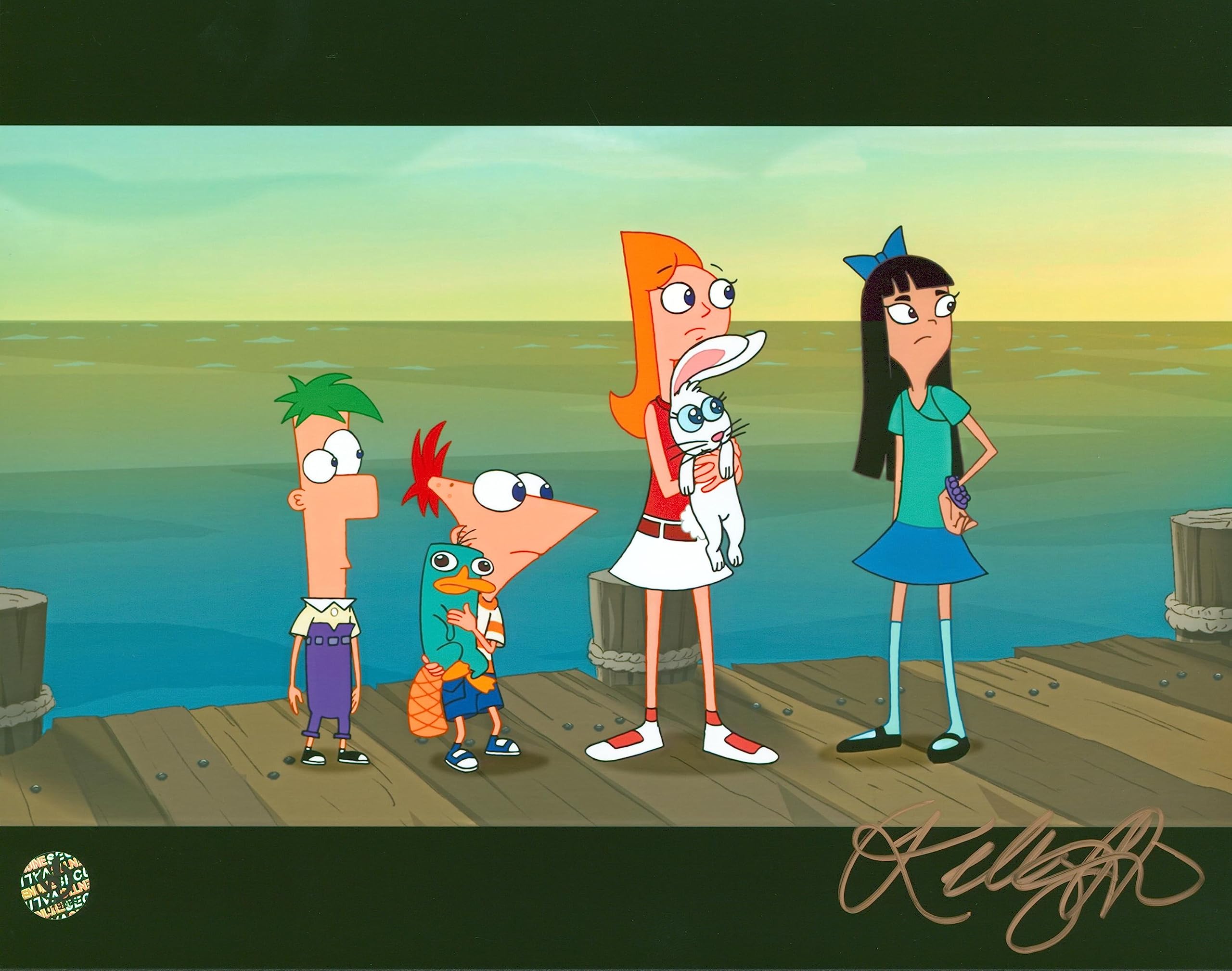 Kelly Hu Phineas and Ferb Authentic Signed 8x10 Photo Autographed Wizard World