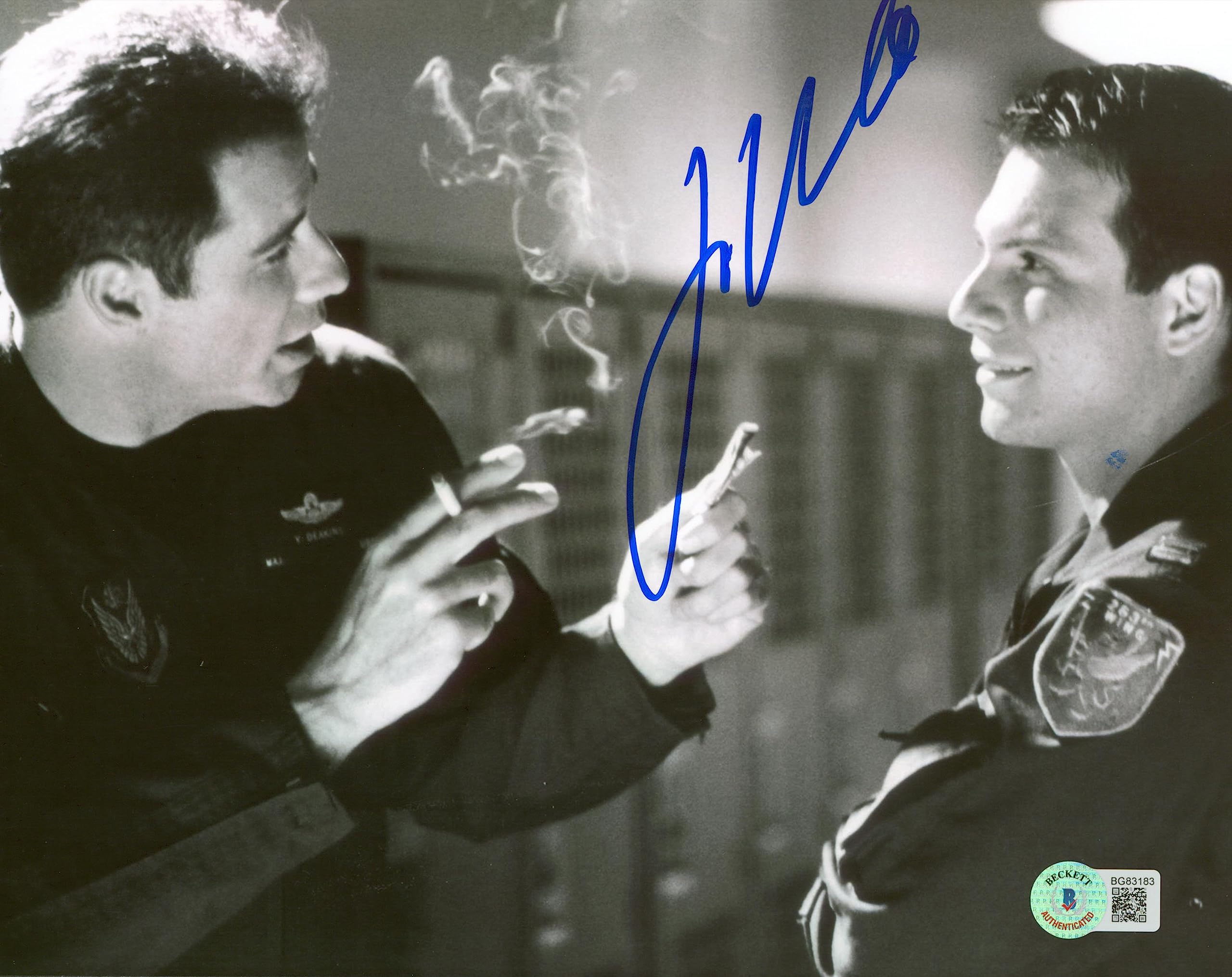 John Travolta Broken Arrow Authentic Signed 8x10 Photo Autographed BAS #BG83183