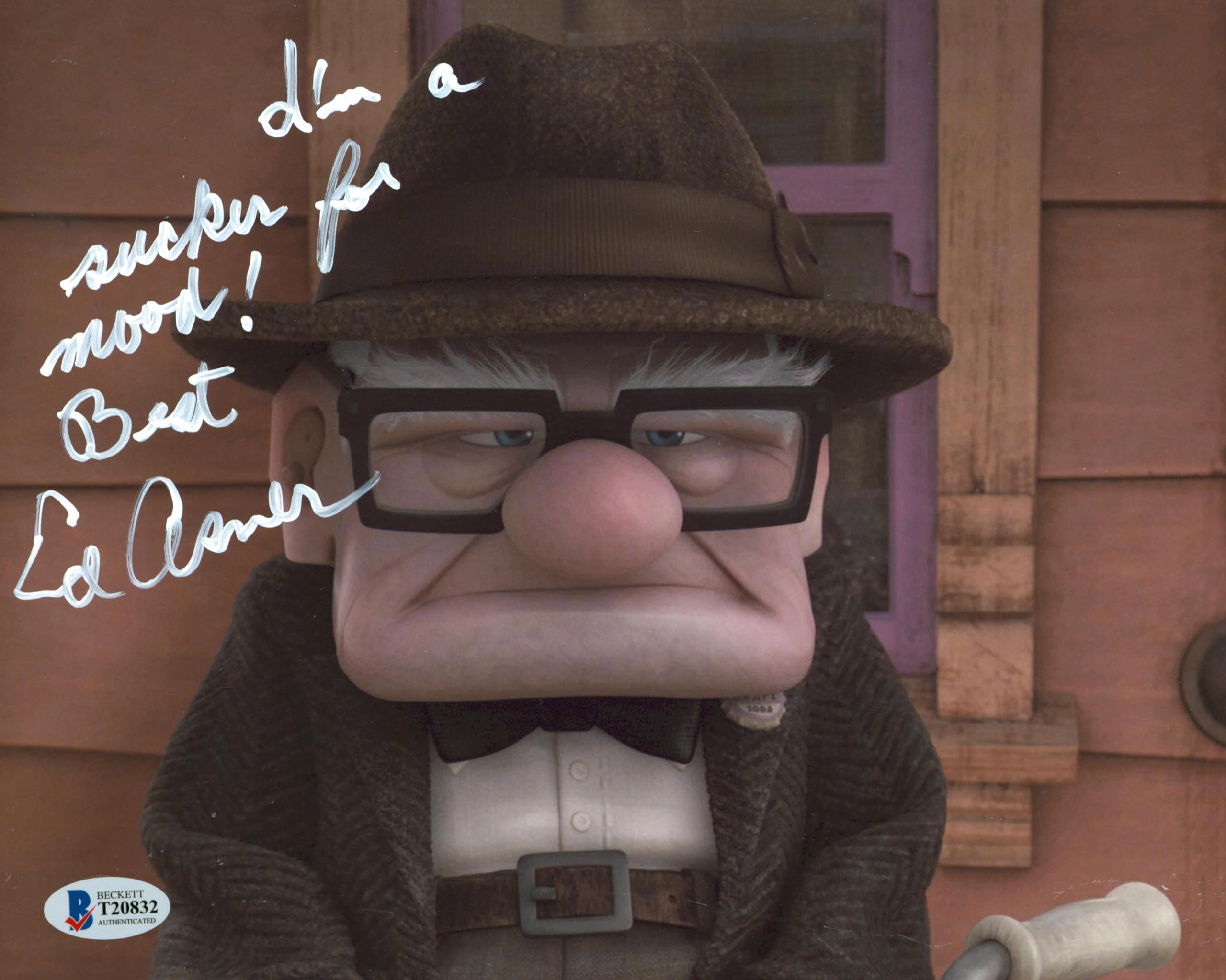 Ed Asner Up "Best" Authentic Signed 8x10 Photo Autographed BAS #T20832