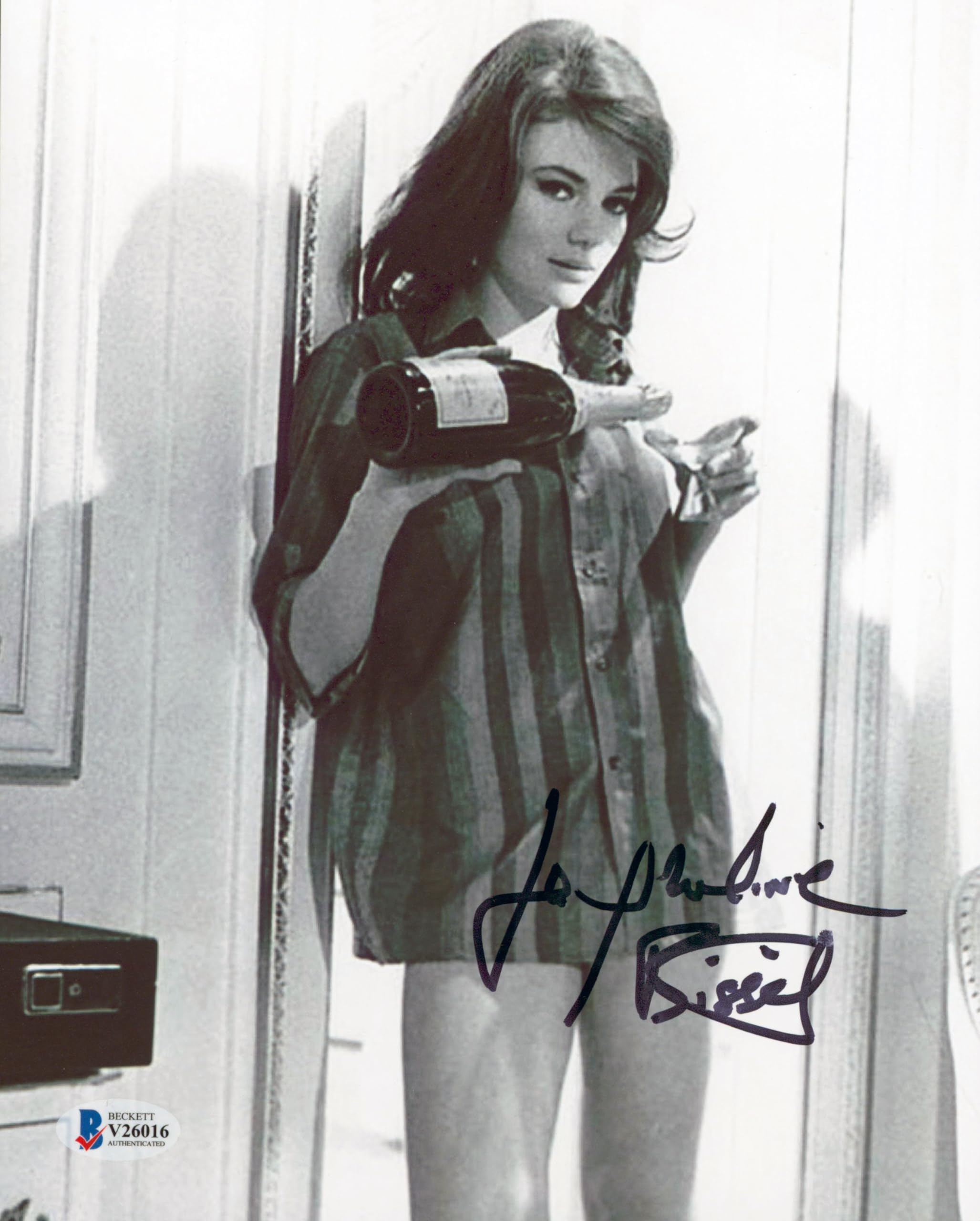 Jacqueline Bisset The Deep Authentic Signed 8x10 Sexy Photo BAS #V26016