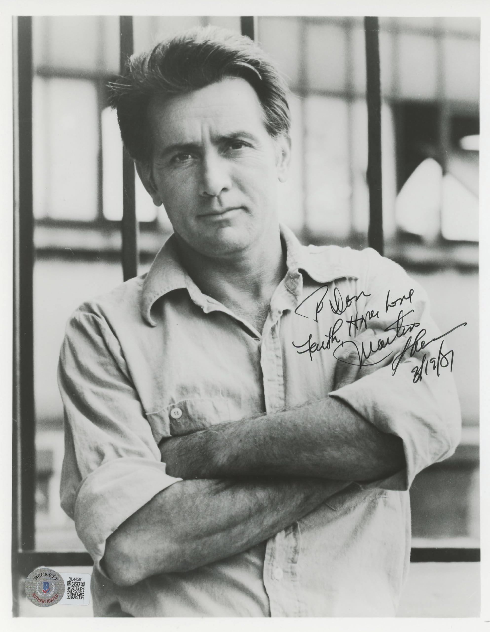 Martin Sheen Apocalypse Now "To Don" Authentic Signed 8x10 Photo BAS #BL44581