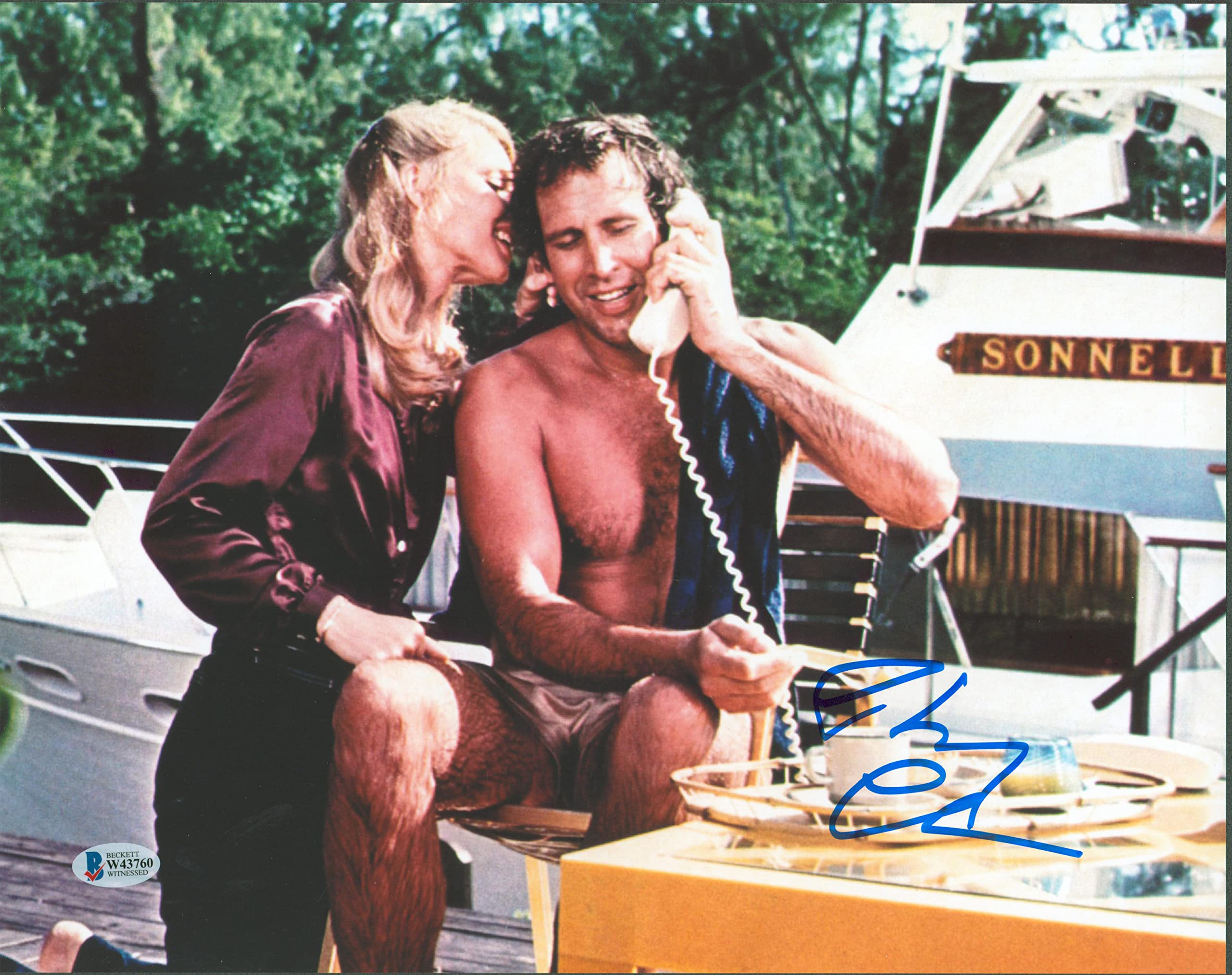 Chevy Chase Caddyshack Authentic Signed 11x14 Photo Autographed BAS #W43760