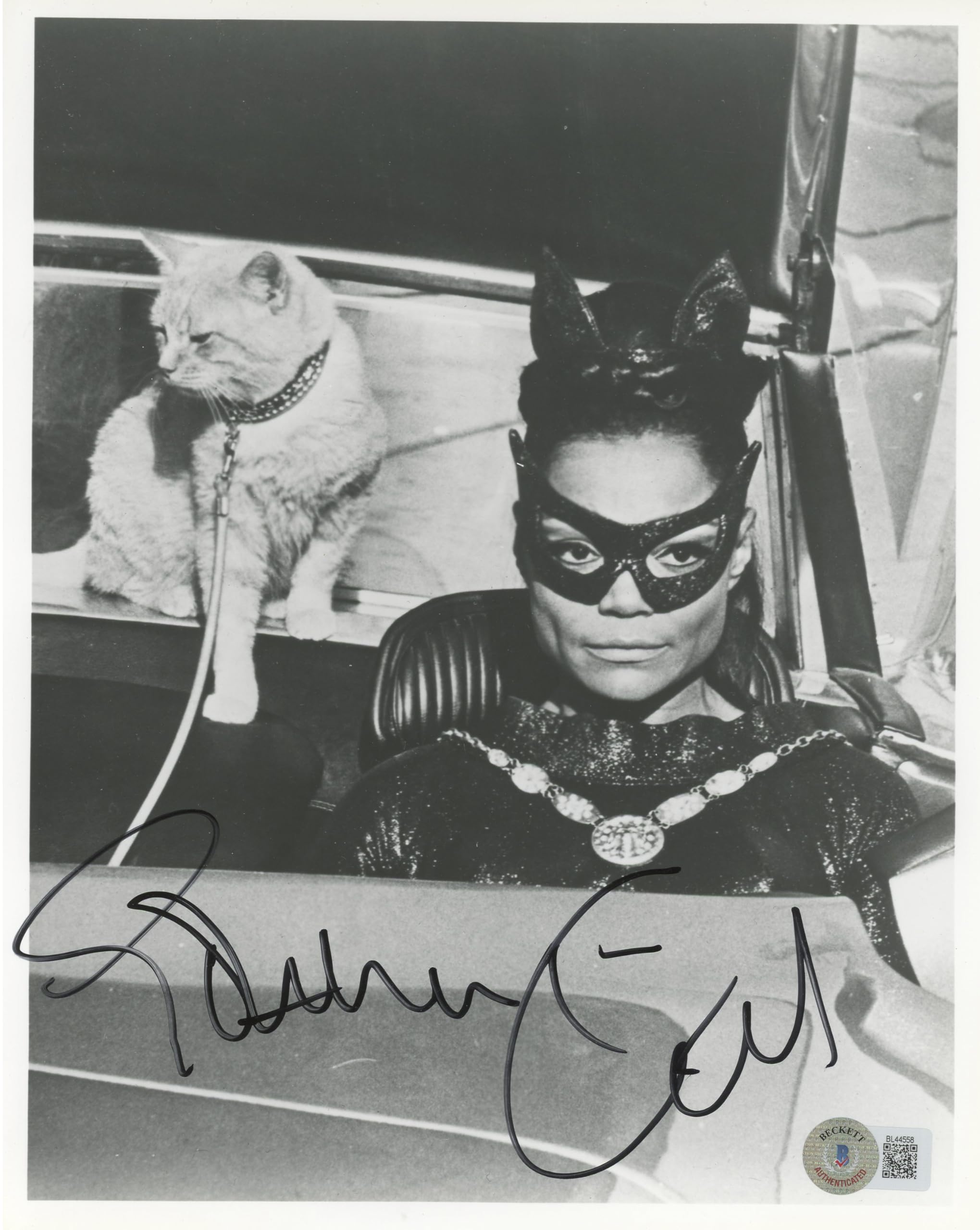 Eartha Kitt Batman Authentic Signed 8x10 Photo Autographed BAS #BL44558