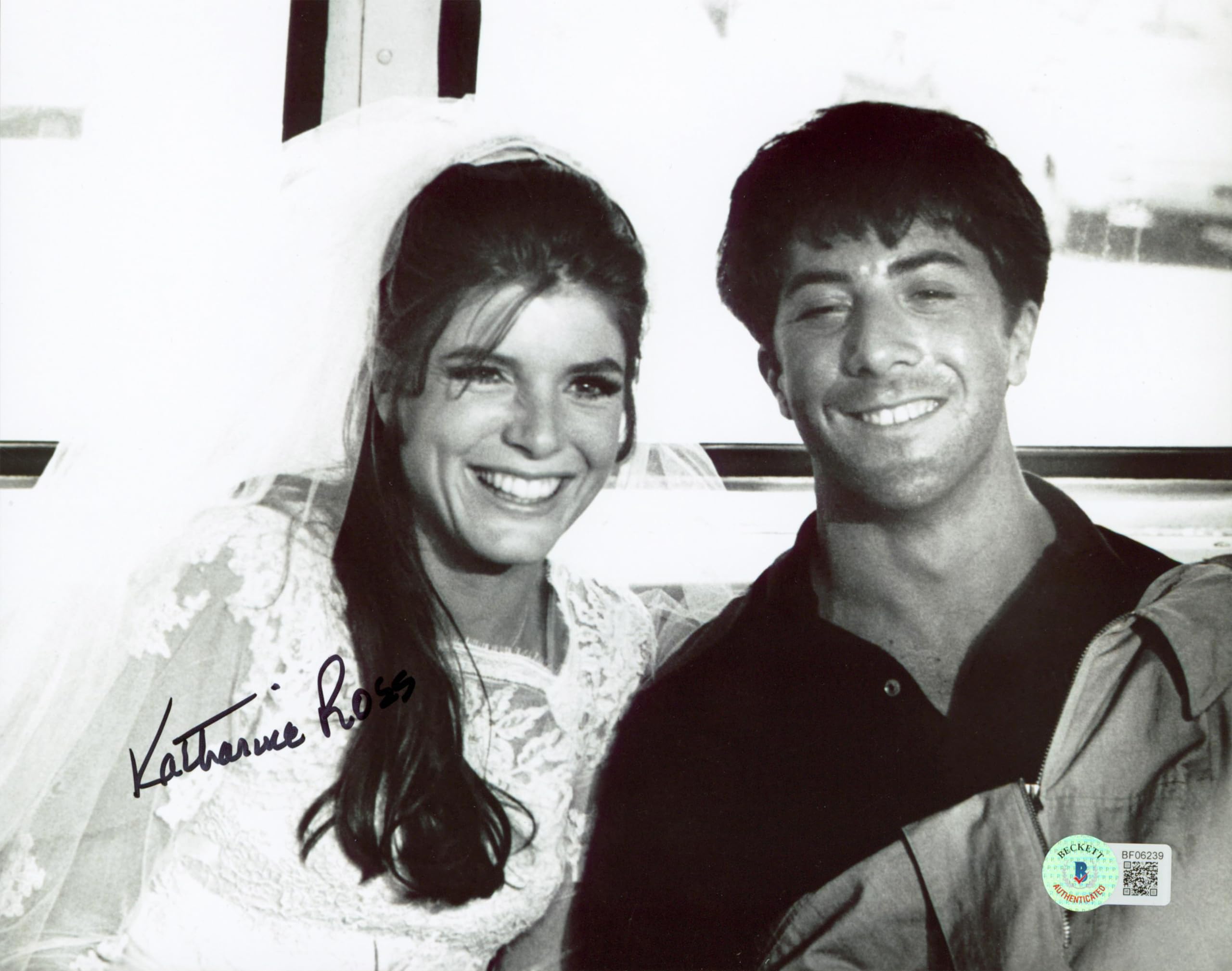 Katharine Ross The Graduate Authentic Signed 8x10 Photo Autographed BAS #BF06239