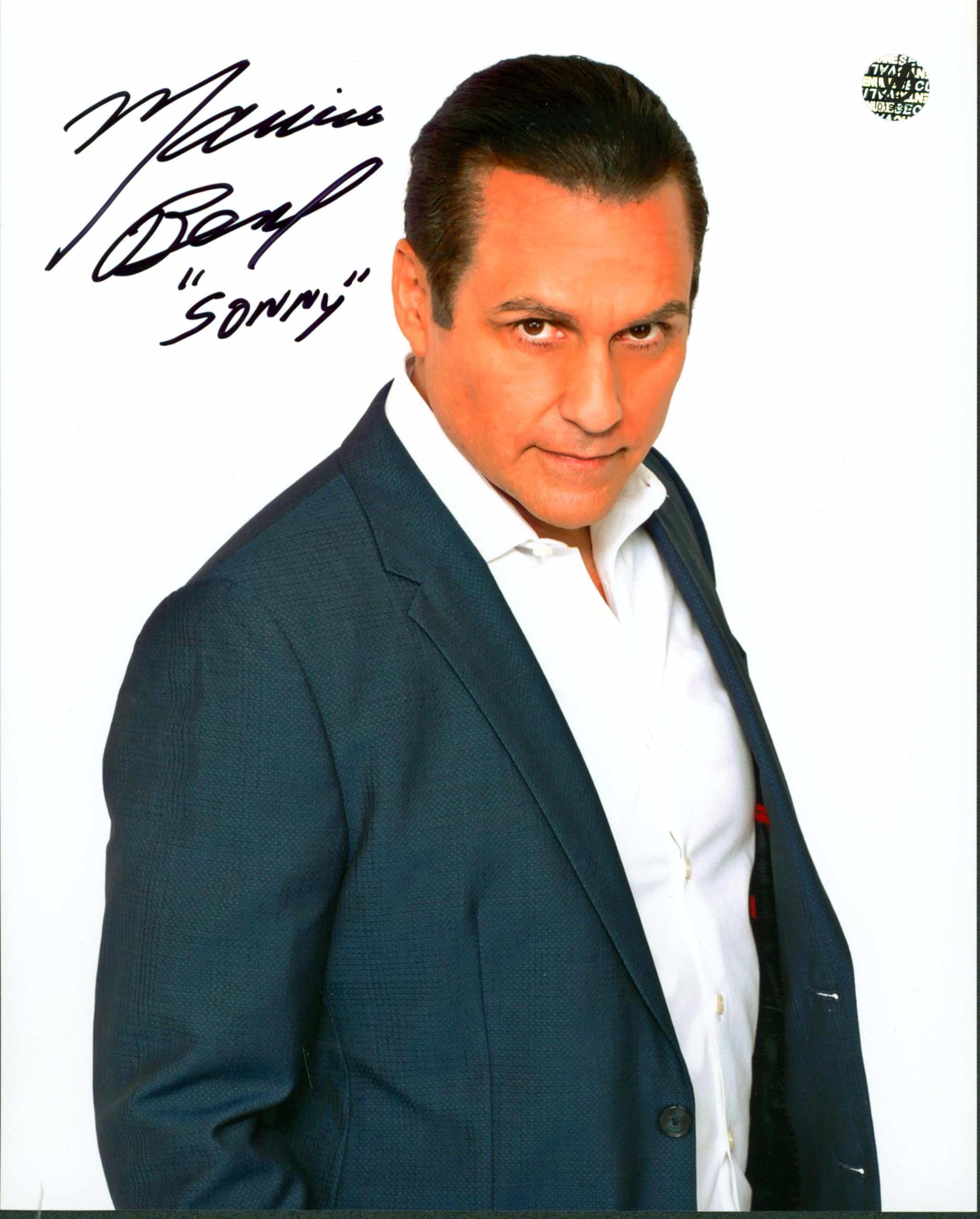 Maurice Benard General Hospital Sonny Authentic Signed 8x10 Photo Wizard World 3