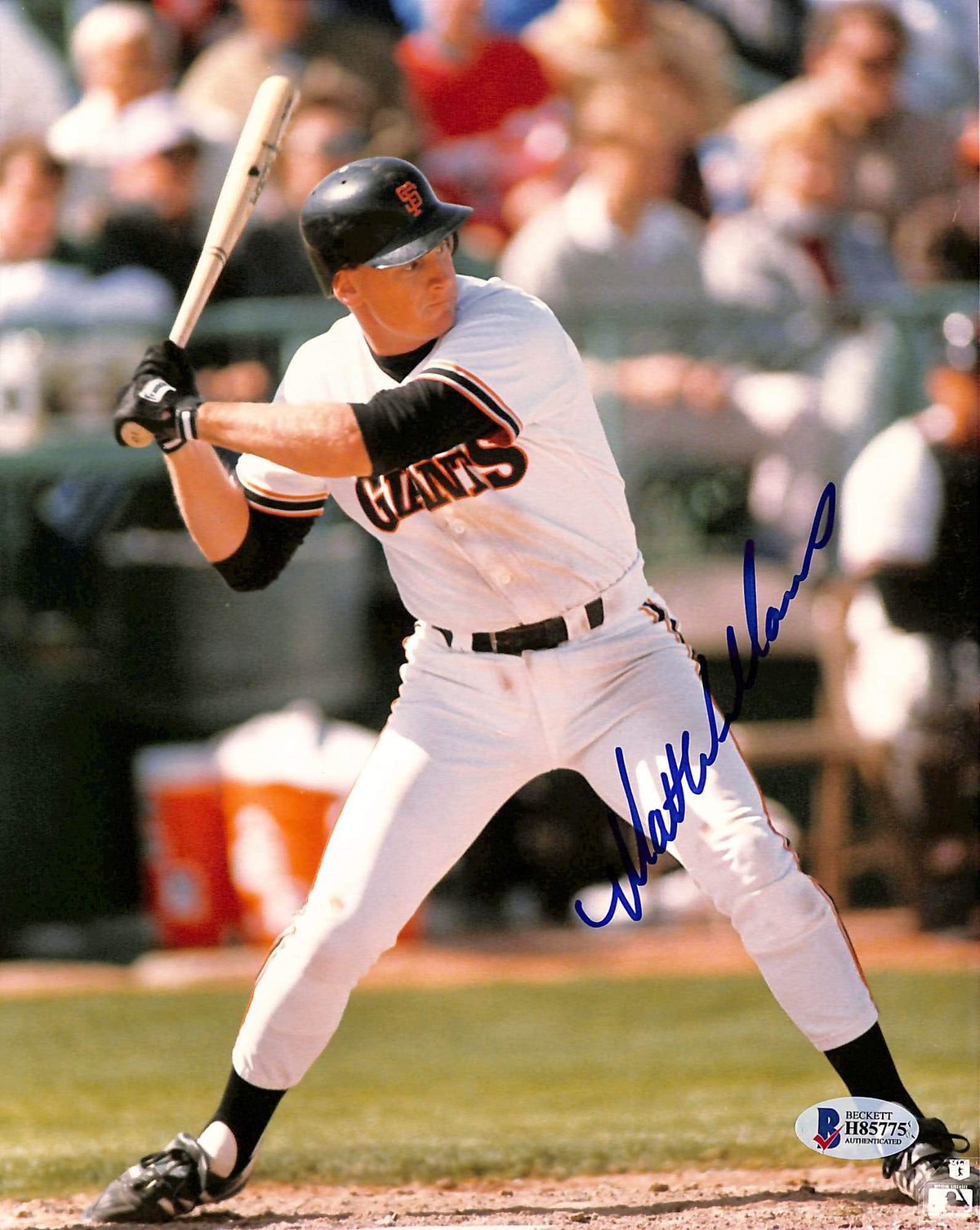 Giants Matt Williams Authentic Signed 8x10 Photo Autographed BAS 1