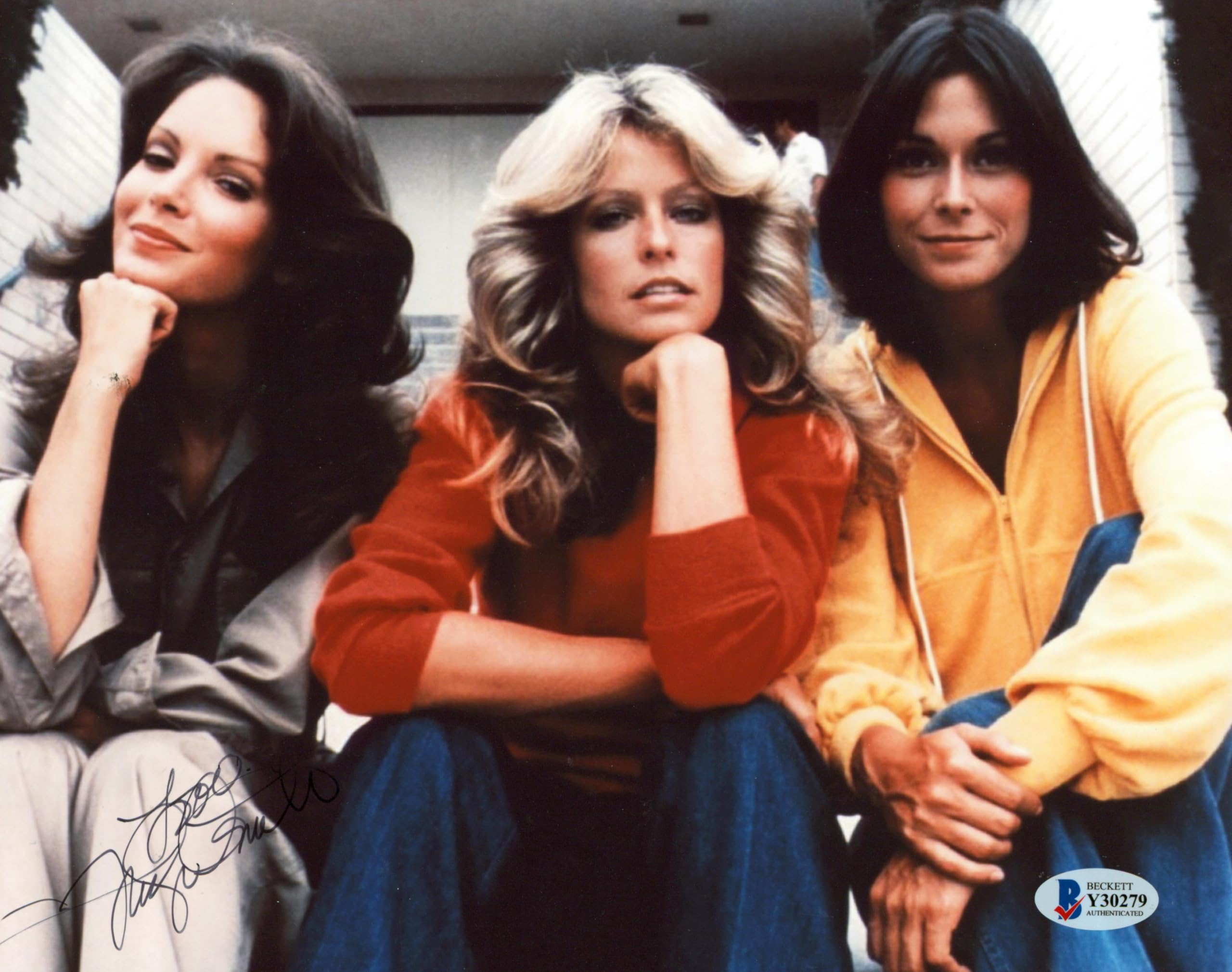 Jaclyn Smith Charlie's Angels "Love" Authentic Signed 8x10 Photo BAS #Y30279