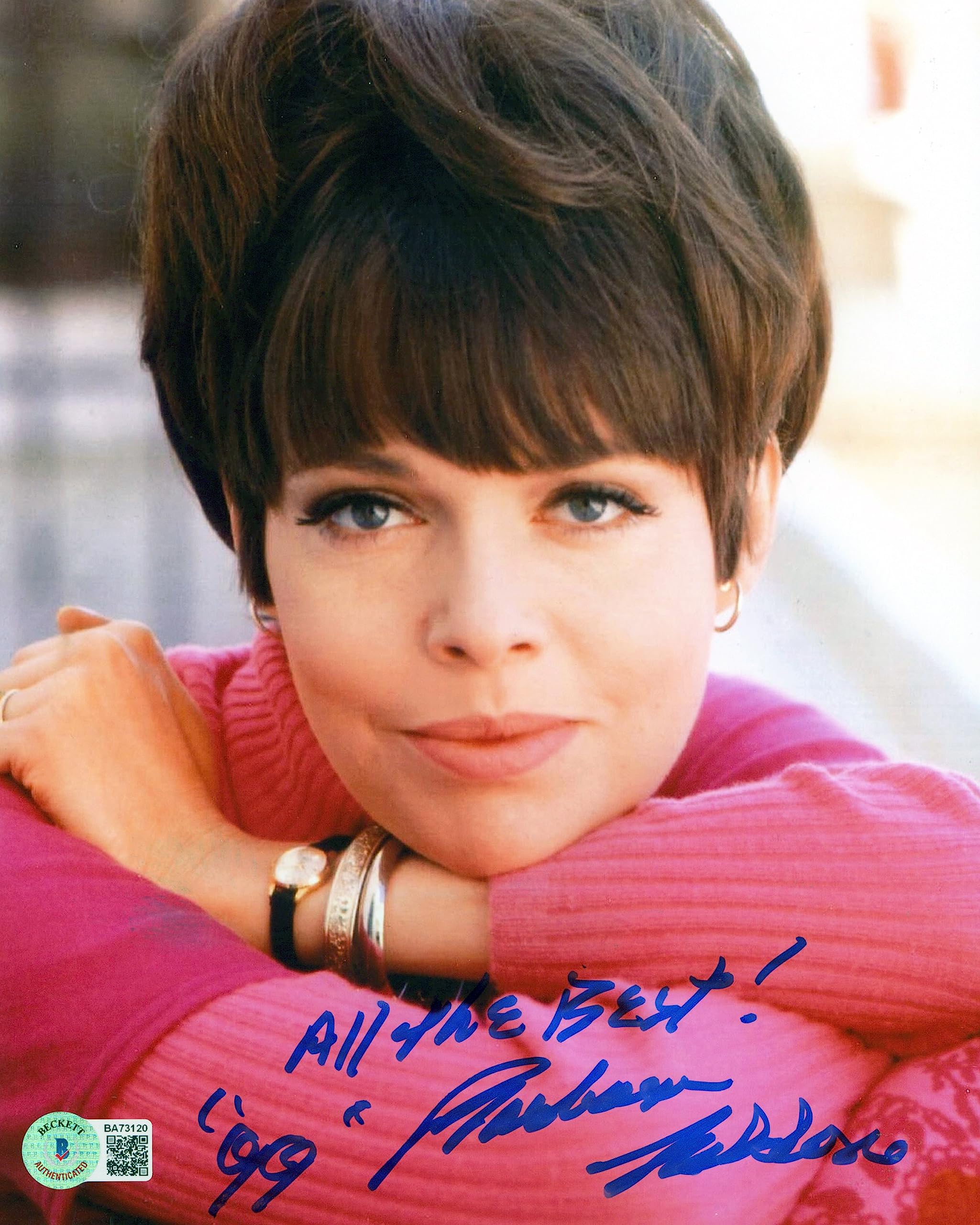 Barbara Feldon Get Smart "All The Best! '99'" Signed 8x10 Photo BAS #BA73120