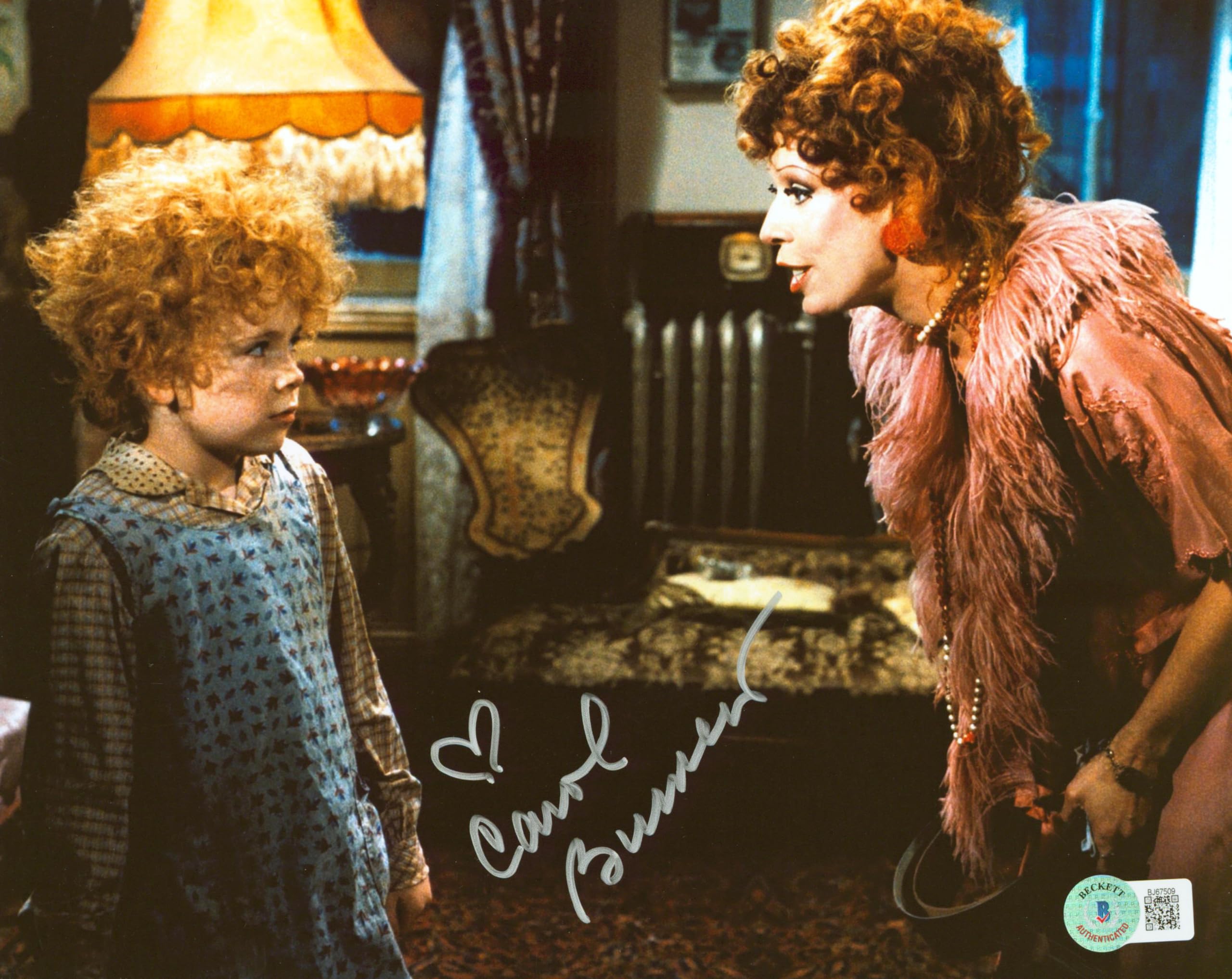 Carol Burnett Authentic Signed 8x10 Photo Autographed BAS #BJ67509